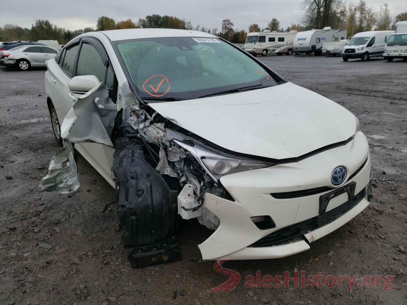 JTDKARFU3H3033685 2017 TOYOTA PRIUS