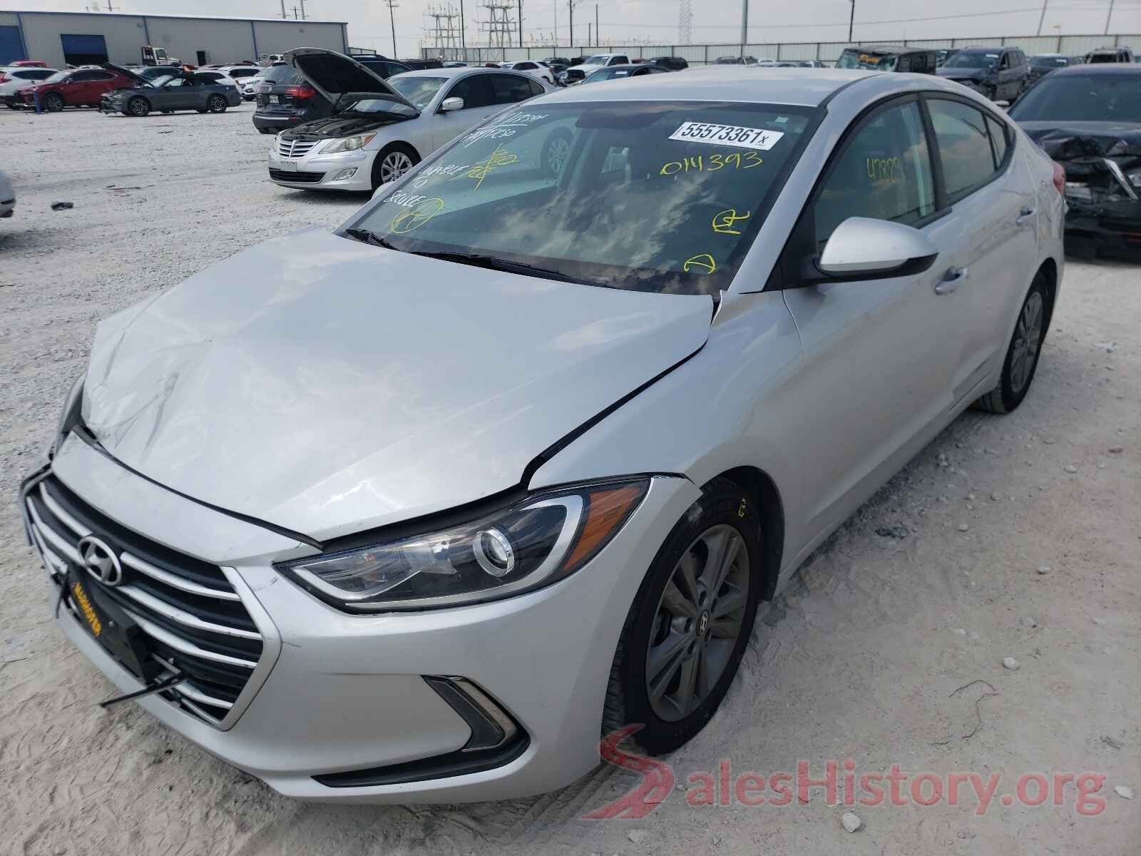 5NPD84LF3HH014393 2017 HYUNDAI ELANTRA