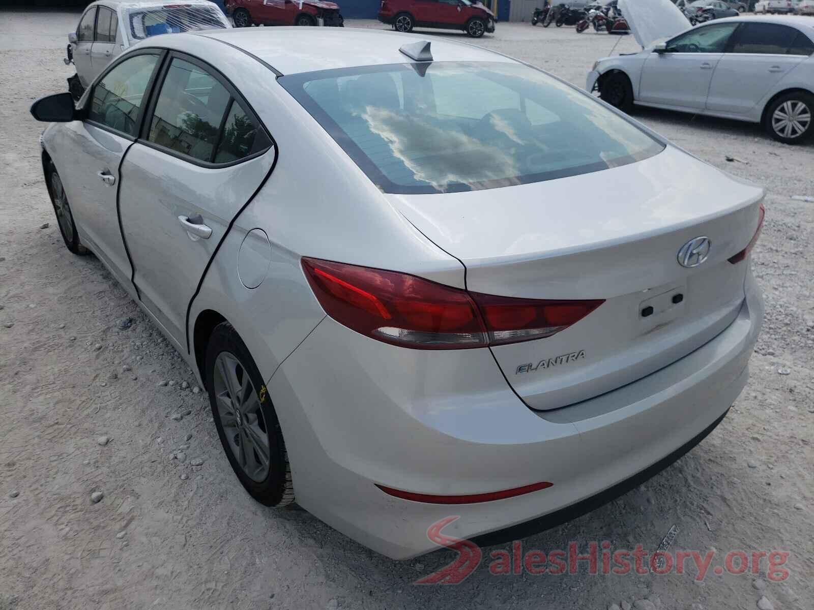 5NPD84LF3HH014393 2017 HYUNDAI ELANTRA