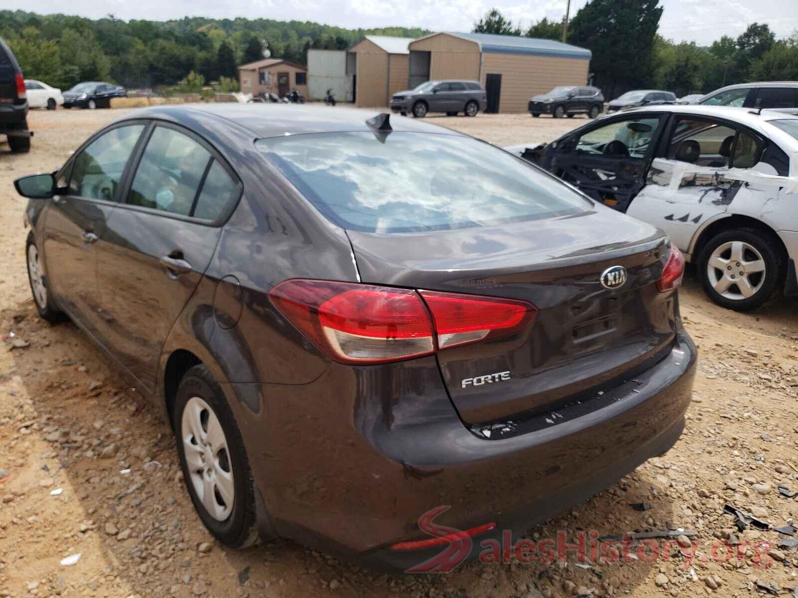 3KPFK4A71HE134350 2017 KIA FORTE