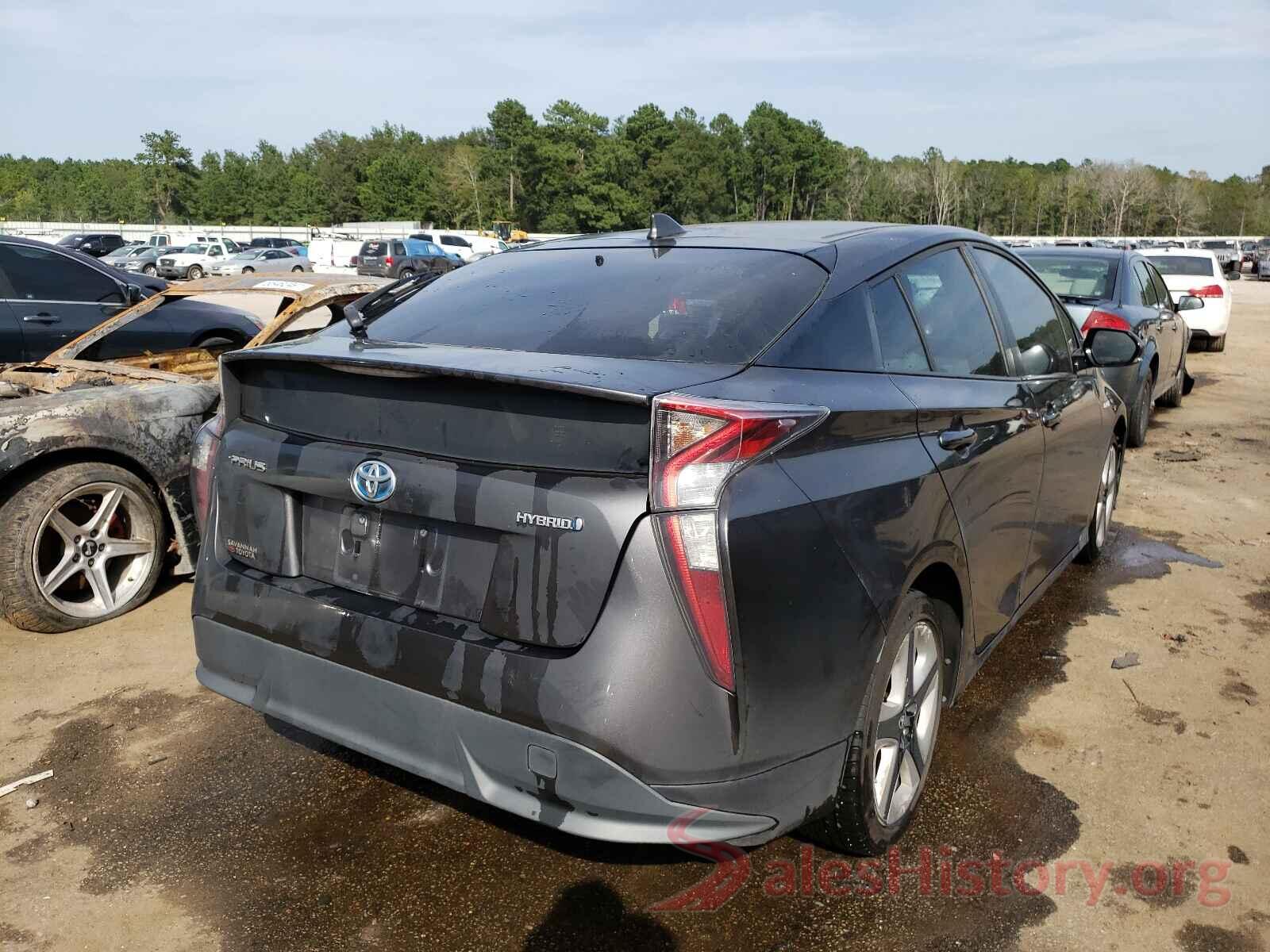 JTDKARFU6G3519941 2016 TOYOTA PRIUS