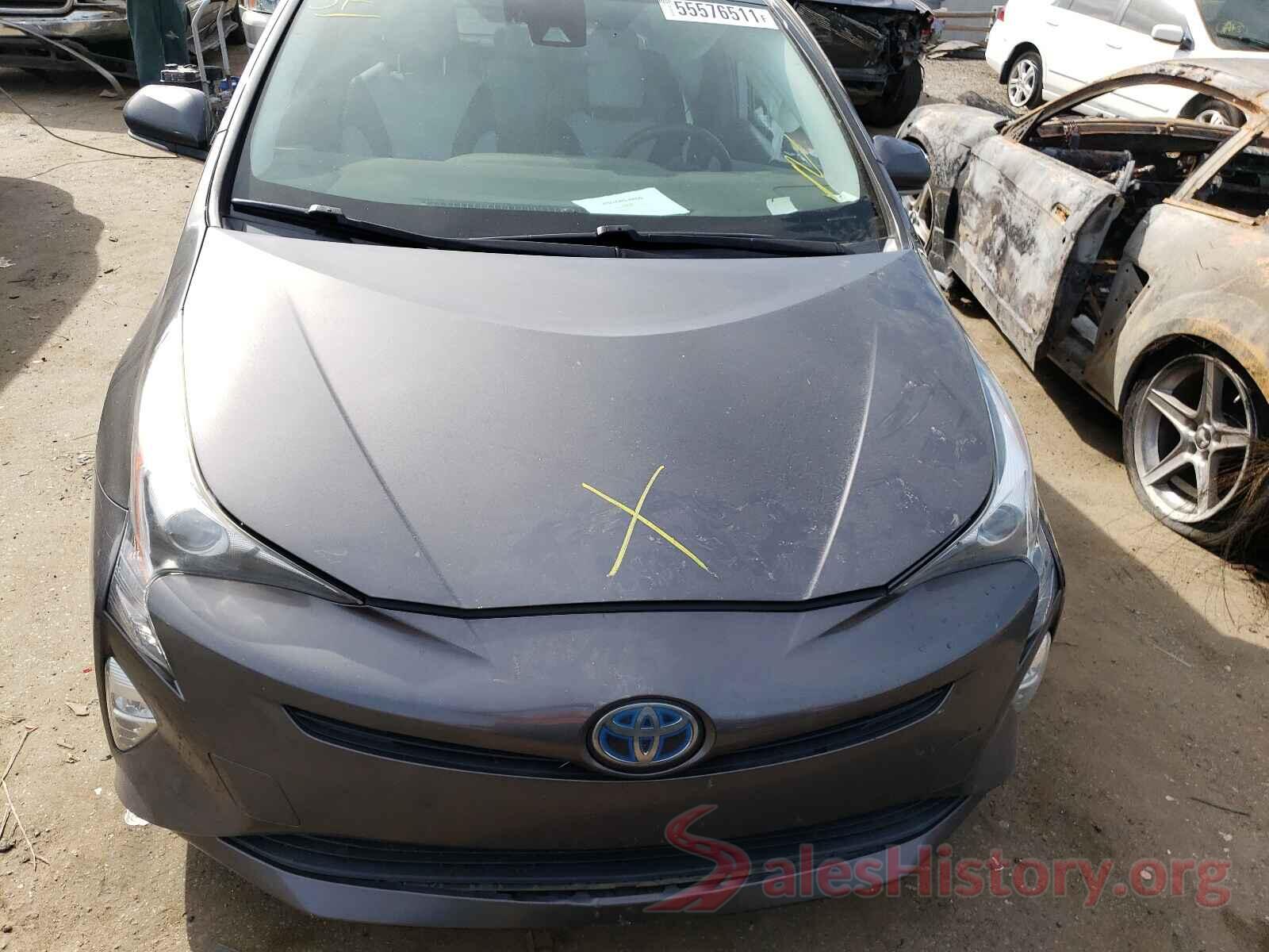 JTDKARFU6G3519941 2016 TOYOTA PRIUS