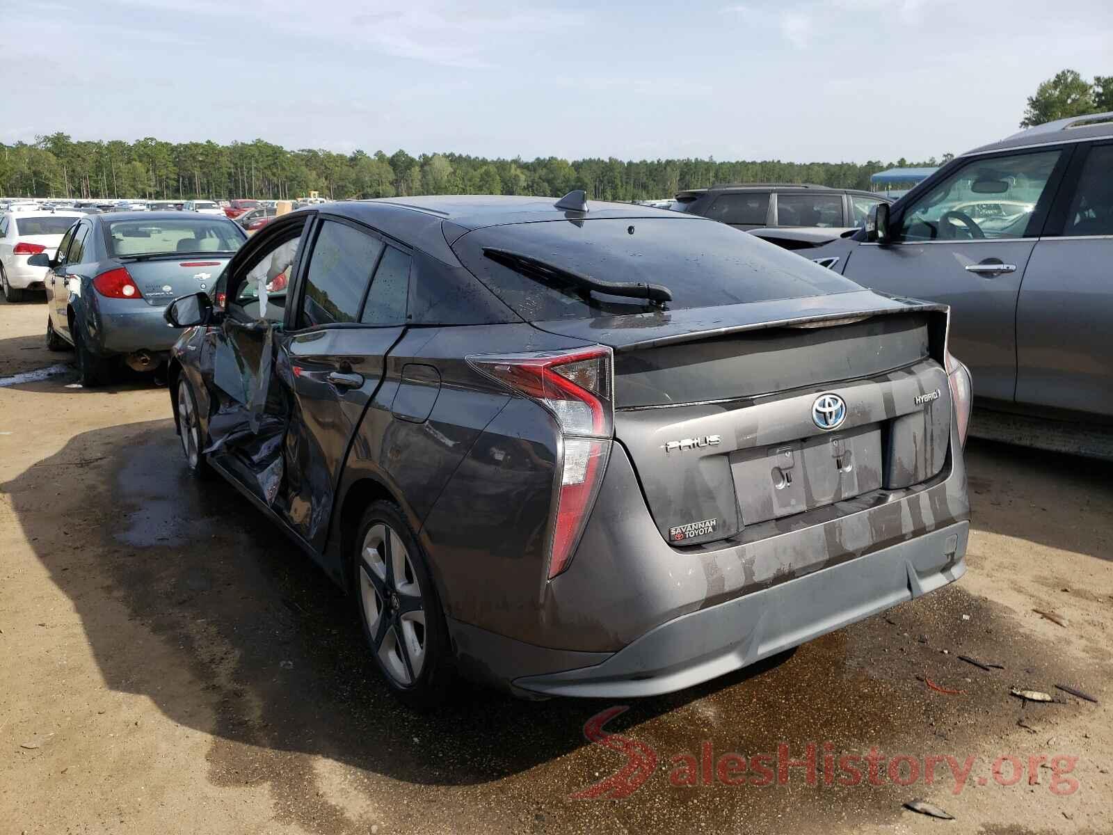 JTDKARFU6G3519941 2016 TOYOTA PRIUS