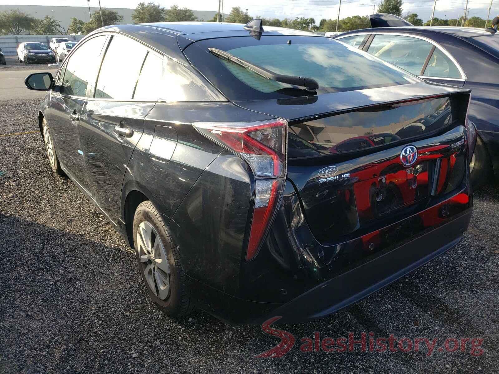 JTDKBRFU4J3602952 2018 TOYOTA PRIUS