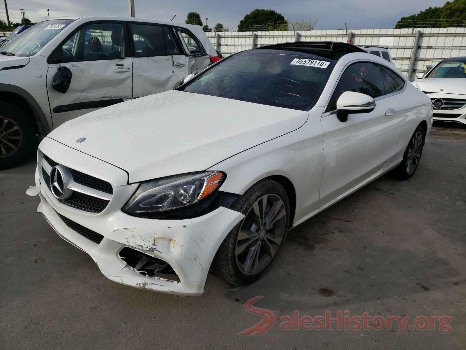 WDDWJ4JB4HF401032 2017 MERCEDES-BENZ C CLASS