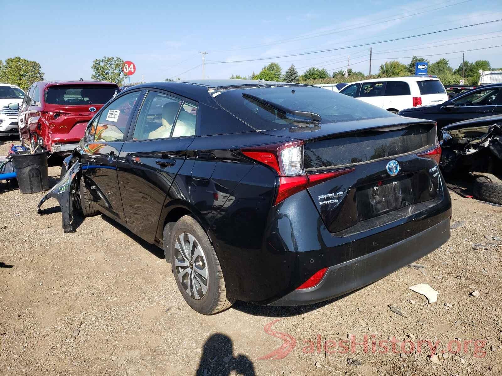 JTDL9RFU5L3014058 2020 TOYOTA PRIUS