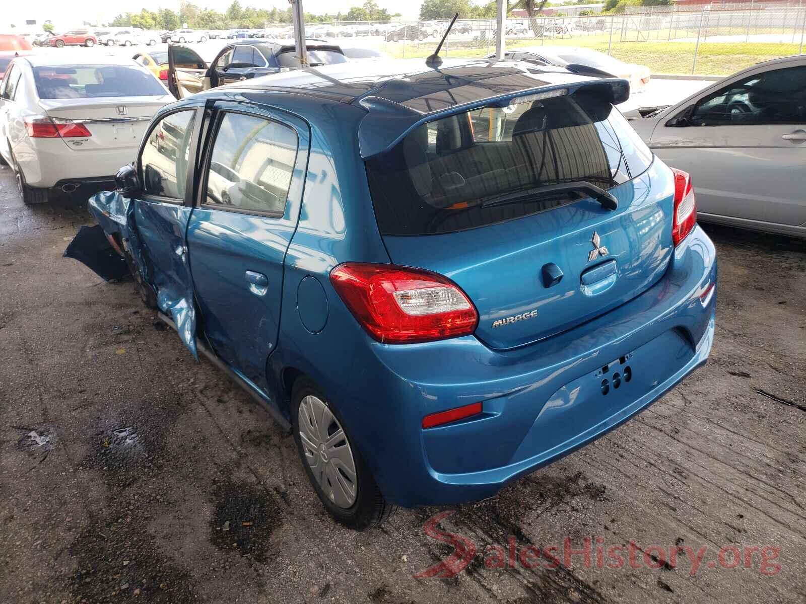 ML32A3HJ1LH000490 2020 MITSUBISHI MIRAGE