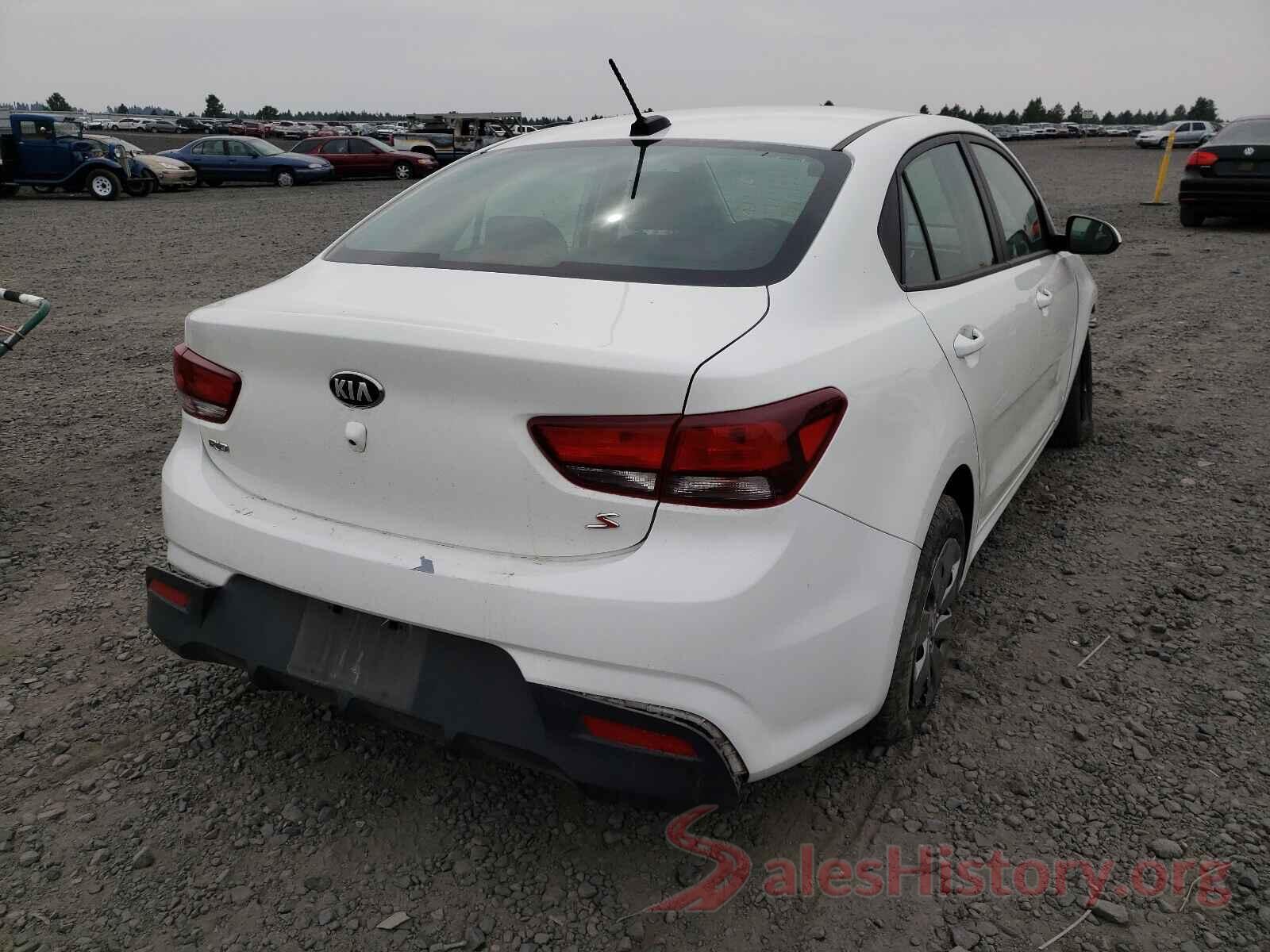 3KPA24AB1KE164387 2019 KIA RIO