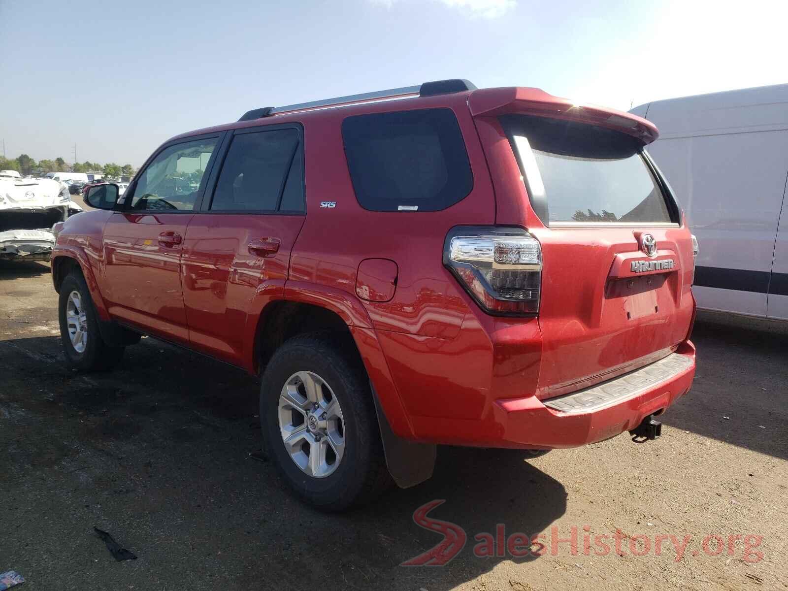 JTEMU5JR1M5900734 2021 TOYOTA 4RUNNER