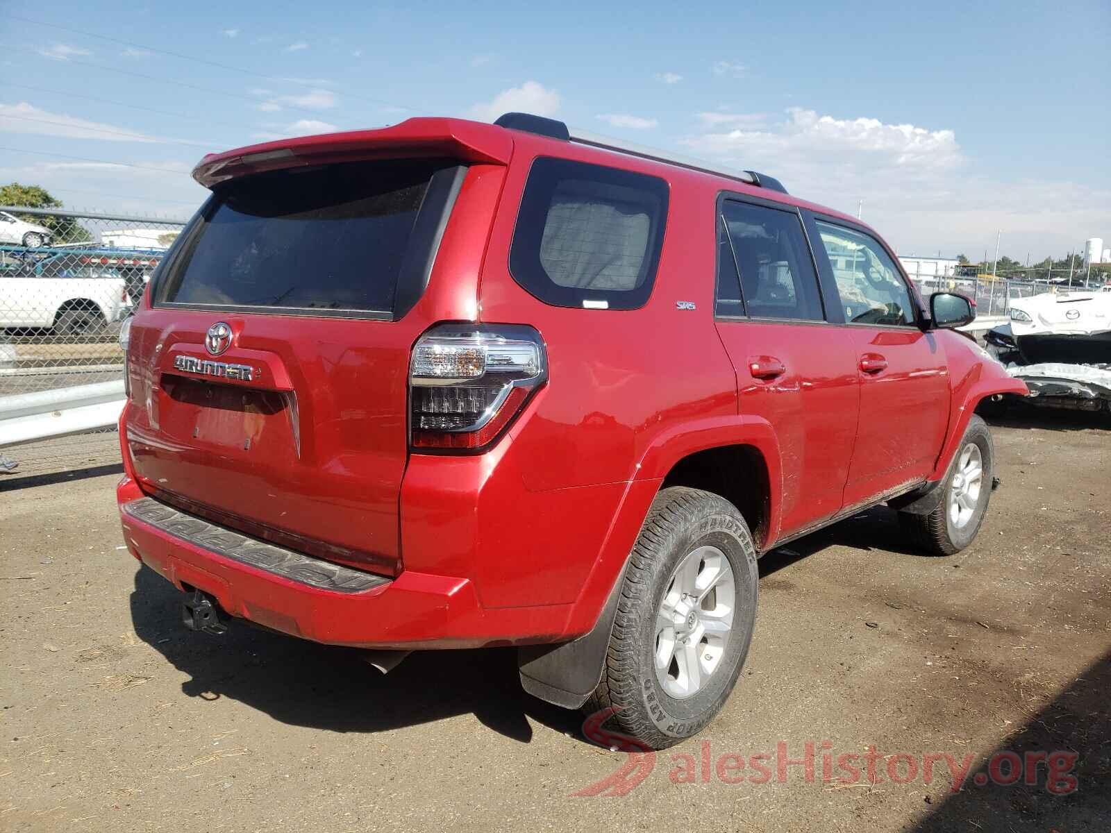 JTEMU5JR1M5900734 2021 TOYOTA 4RUNNER