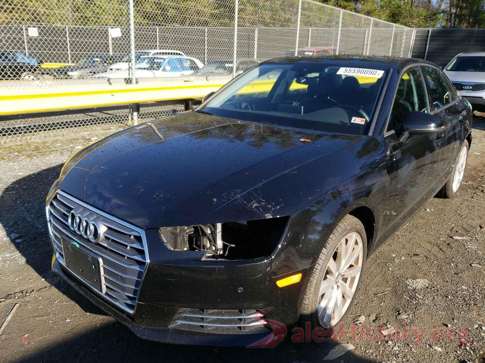 WAUANAF43HN007218 2017 AUDI A4