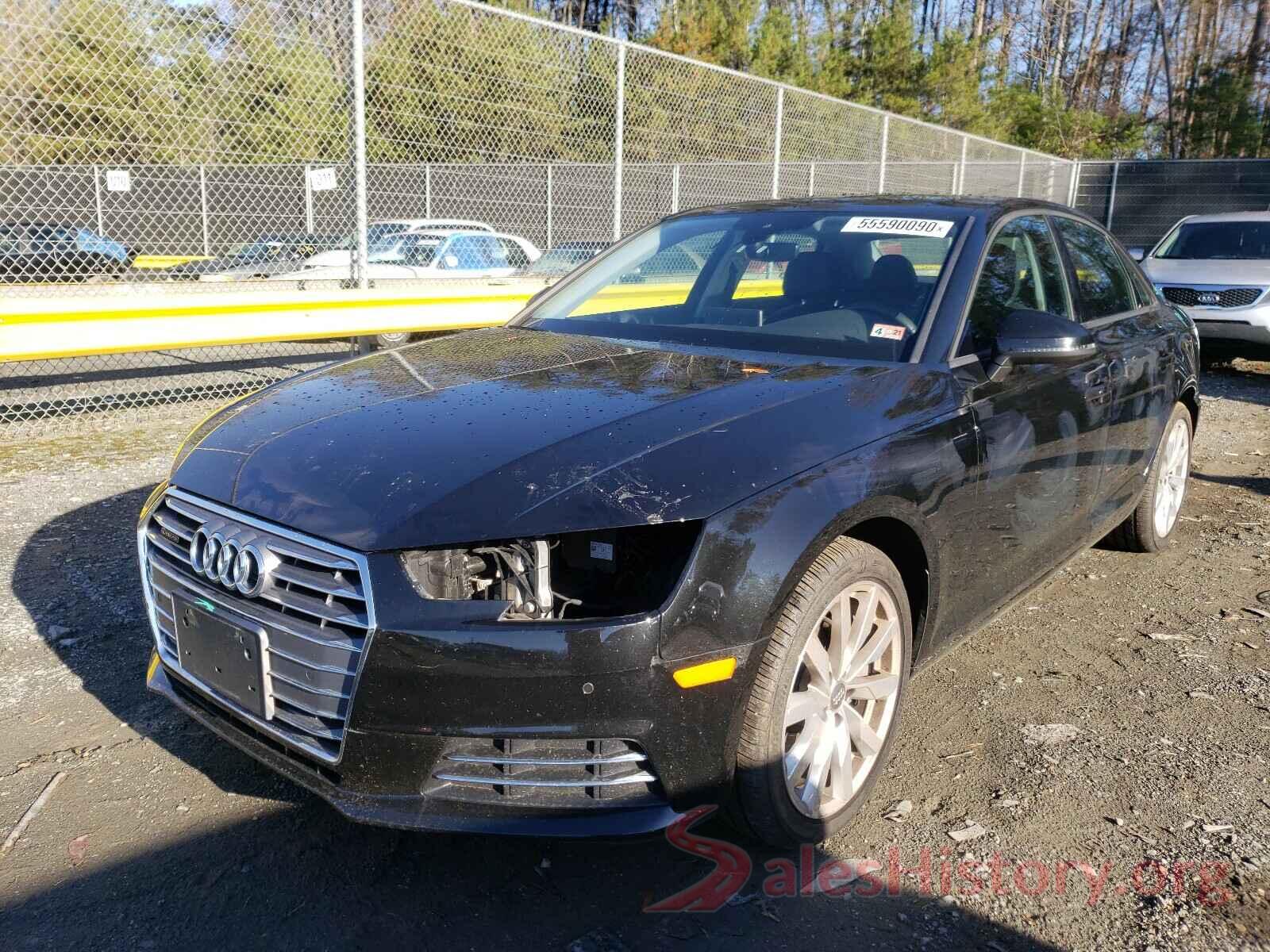 WAUANAF43HN007218 2017 AUDI A4