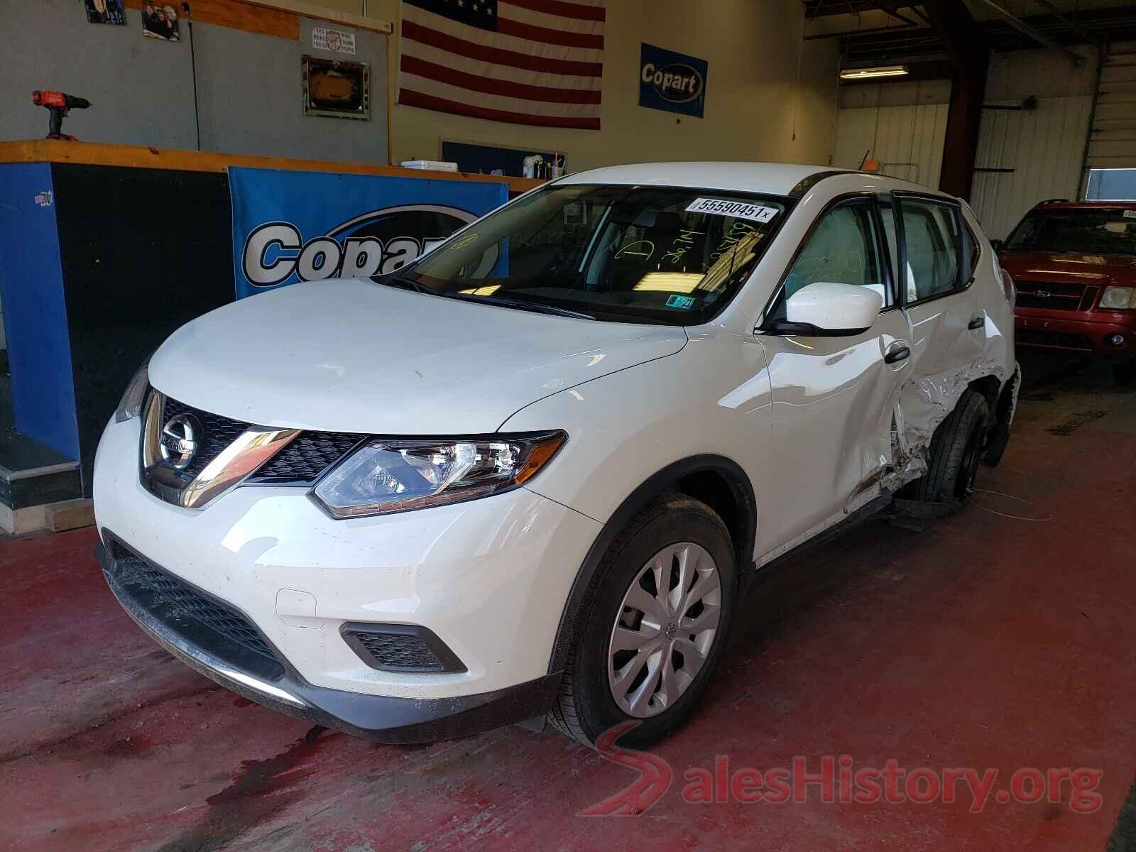 KNMAT2MV2GP635459 2016 NISSAN ROGUE