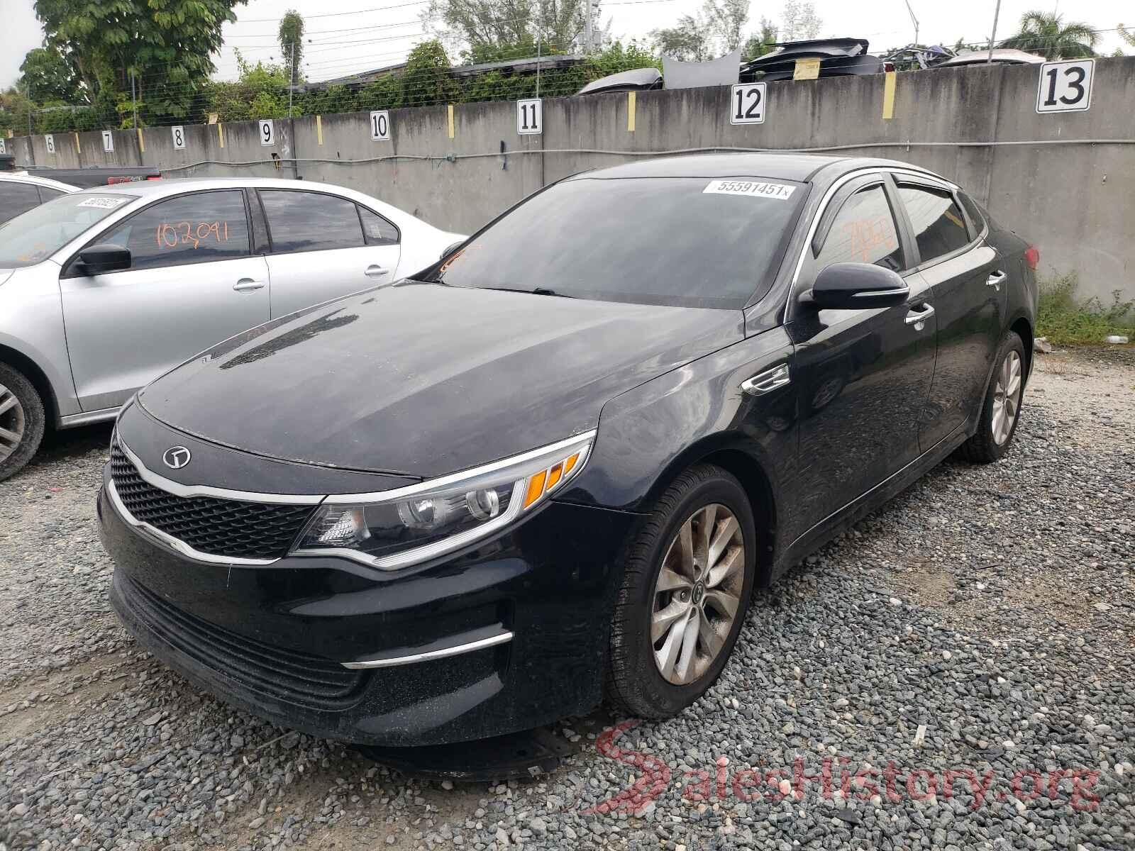 5XXGT4L3XGG006030 2016 KIA OPTIMA