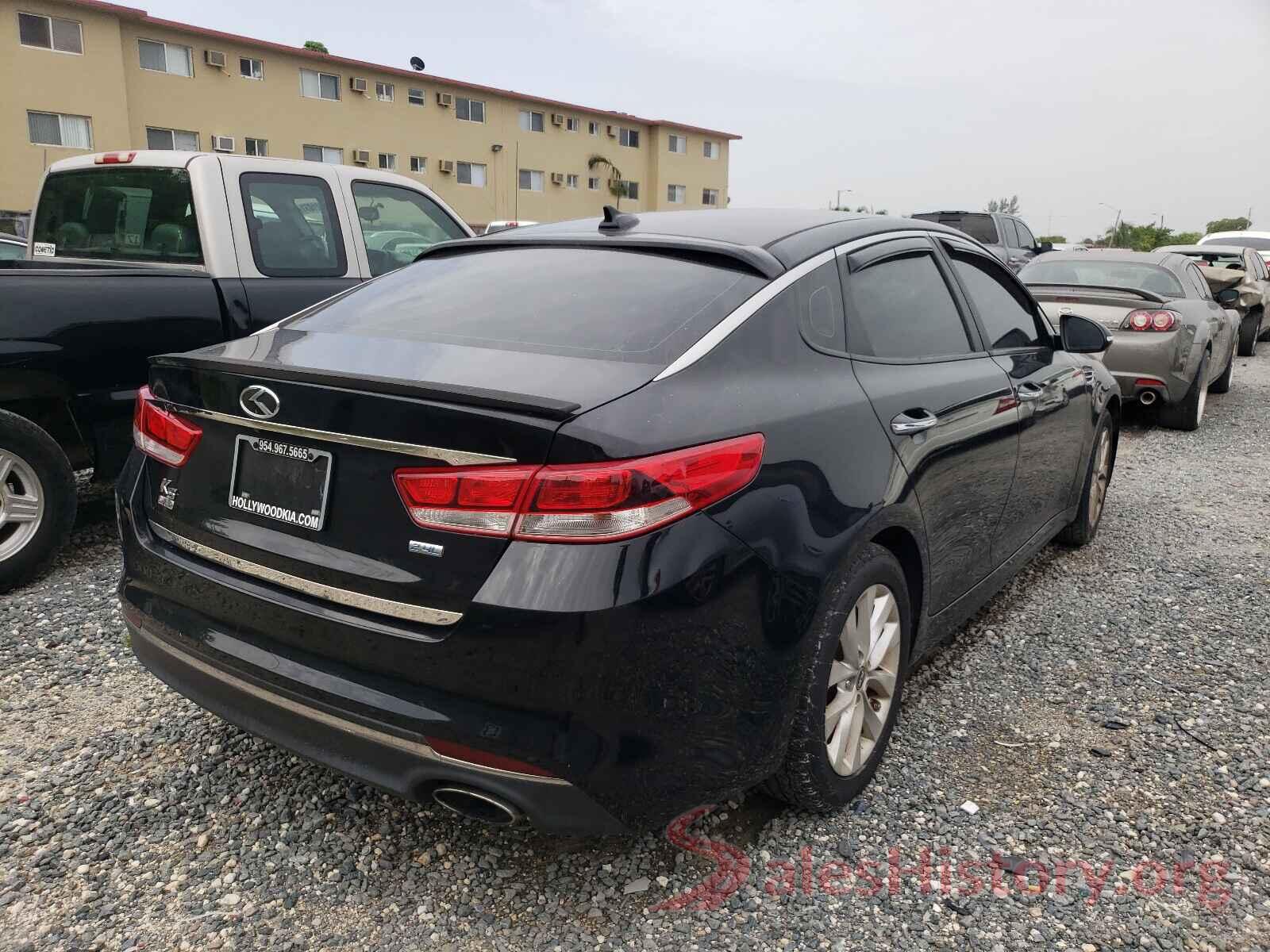 5XXGT4L3XGG006030 2016 KIA OPTIMA