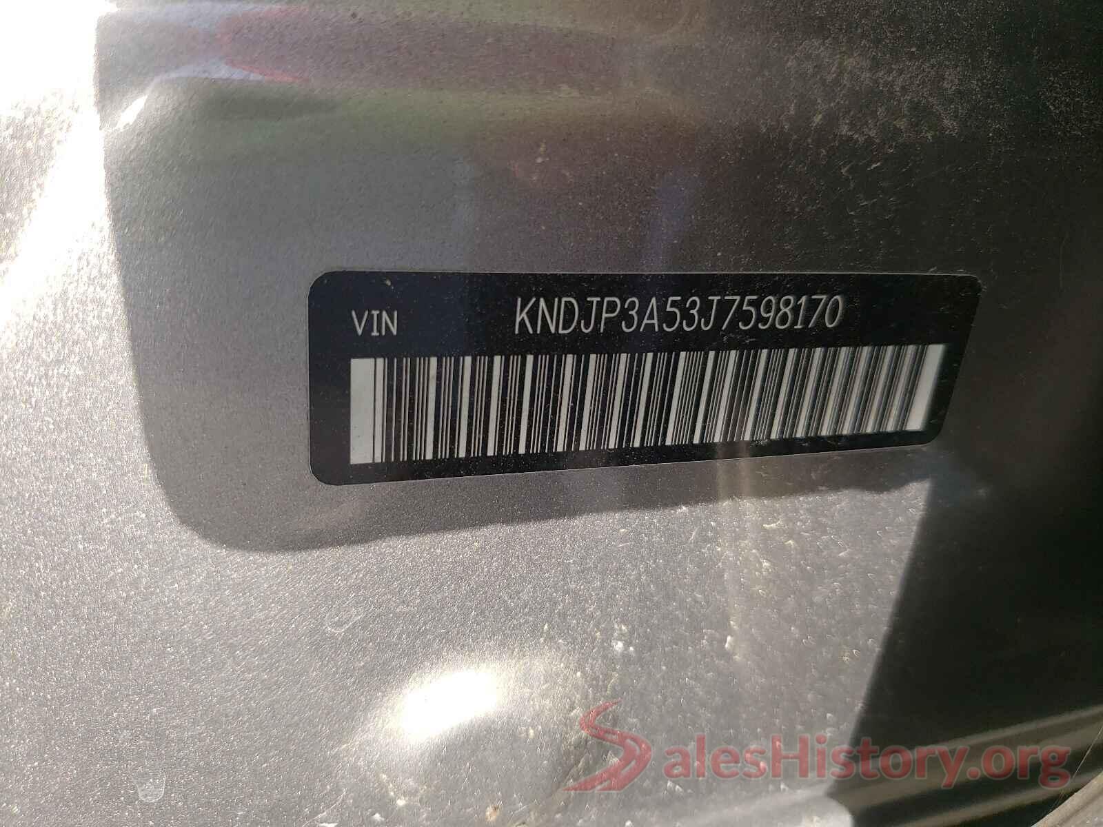 KNDJP3A53J7598170 2018 KIA SOUL