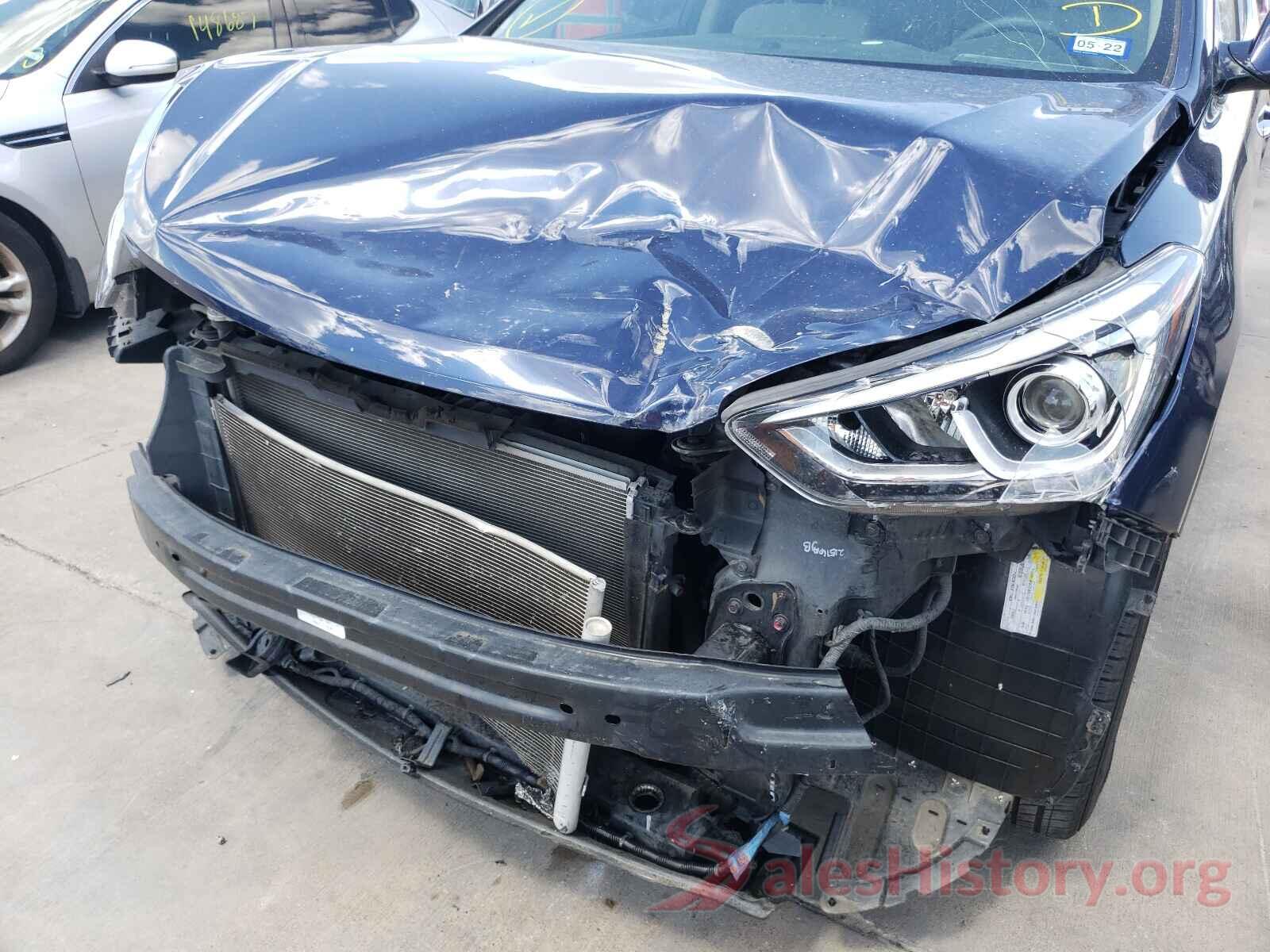 5XYZT3LB5HG394243 2017 HYUNDAI SANTA FE