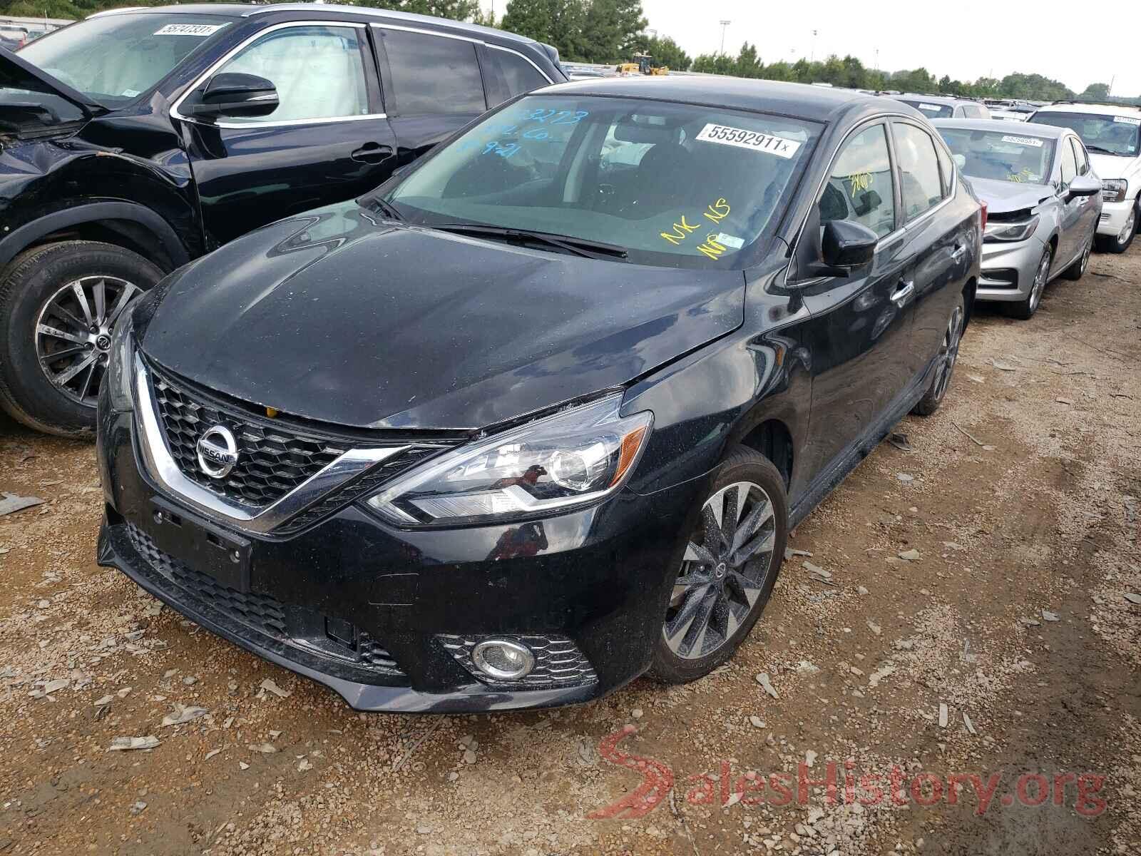 3N1AB7AP9KY293279 2019 NISSAN SENTRA