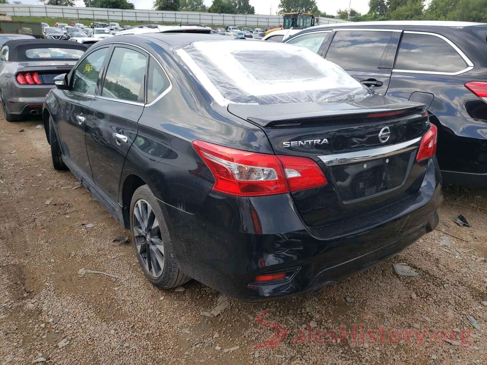 3N1AB7AP9KY293279 2019 NISSAN SENTRA