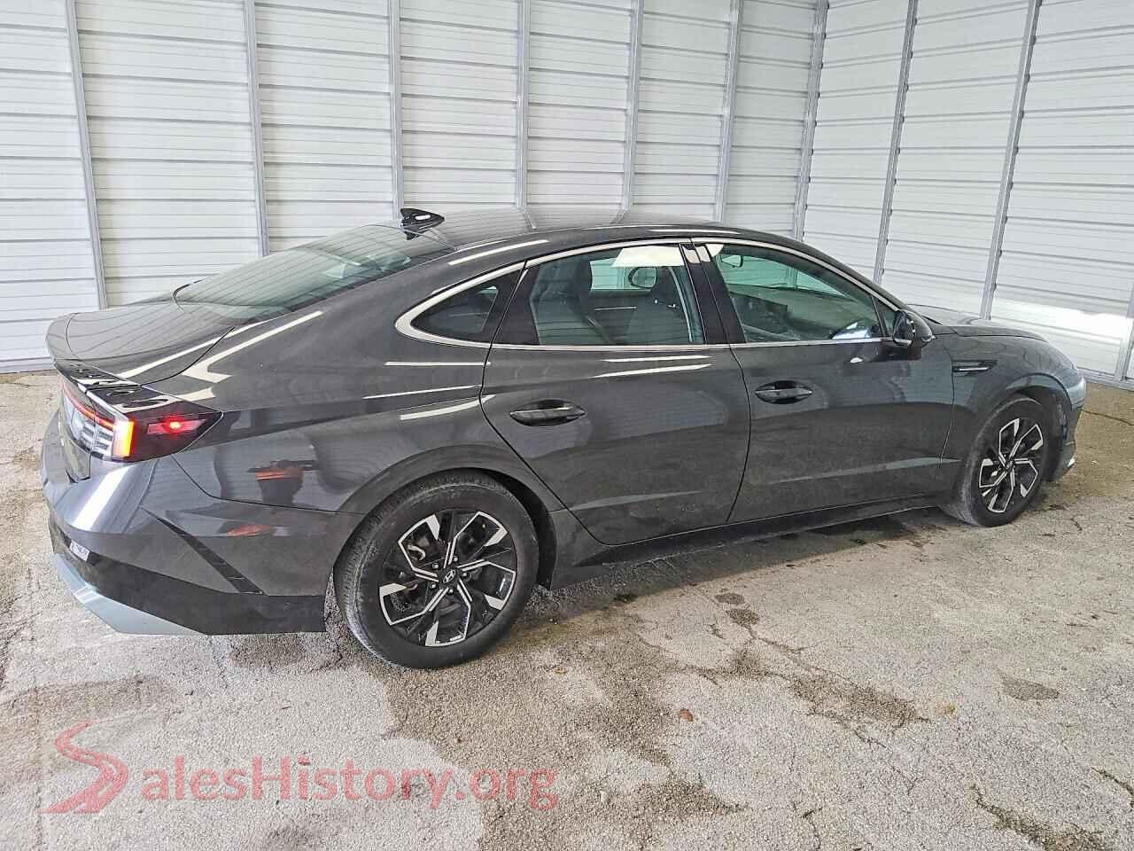 2025 HYUNDAI SONATA VIN KMHL64JA9SA468814, right side view