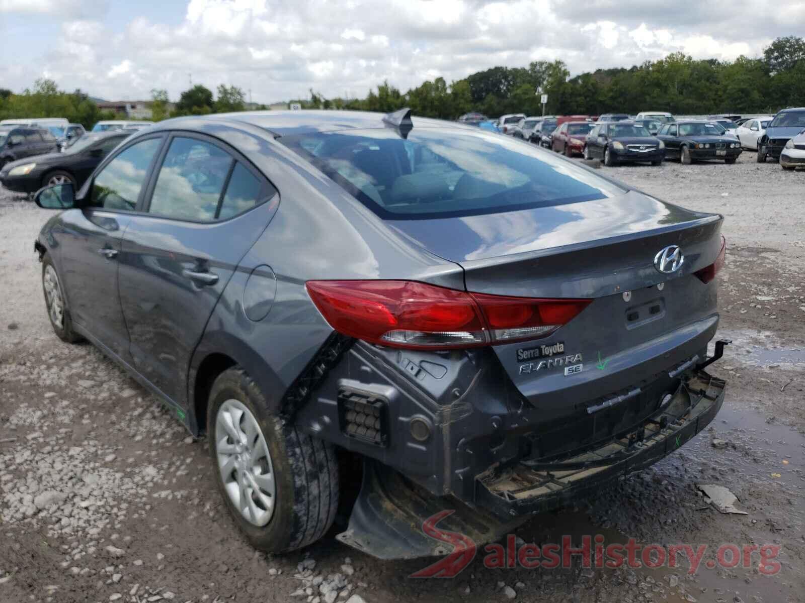 5NPD74LF7JH373688 2018 HYUNDAI ELANTRA