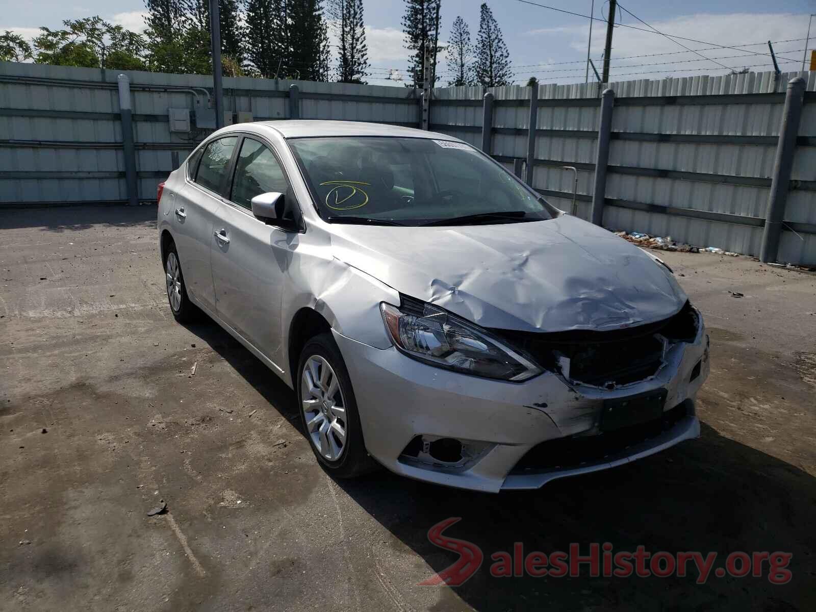 3N1AB7AP3KY408412 2019 NISSAN SENTRA