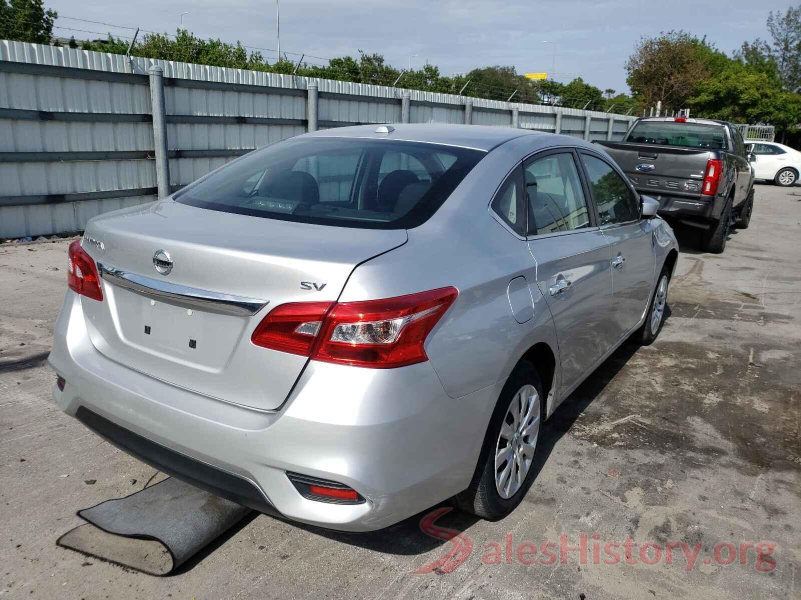 3N1AB7AP3KY408412 2019 NISSAN SENTRA