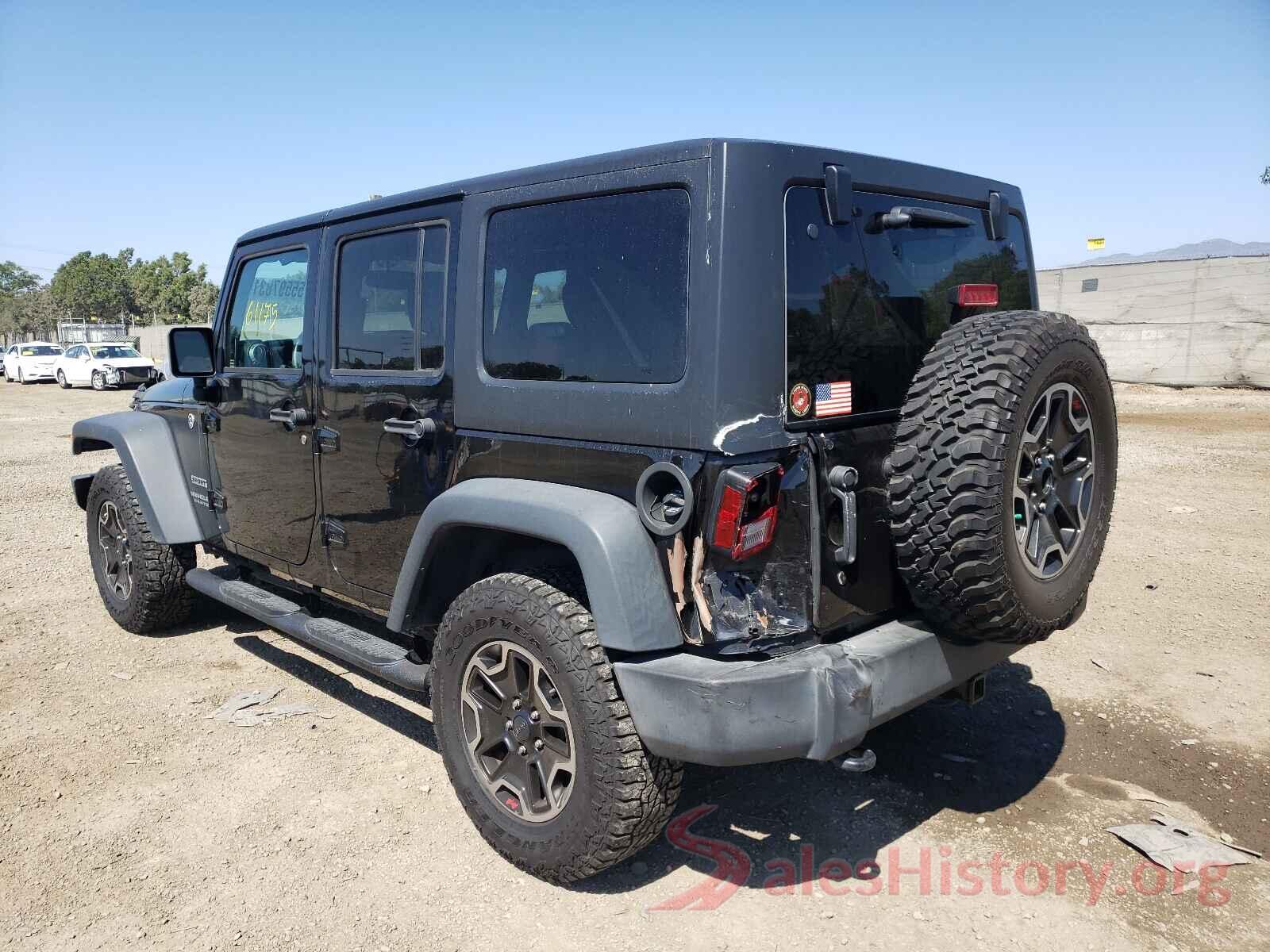 1C4BJWDG0HL717203 2017 JEEP WRANGLER