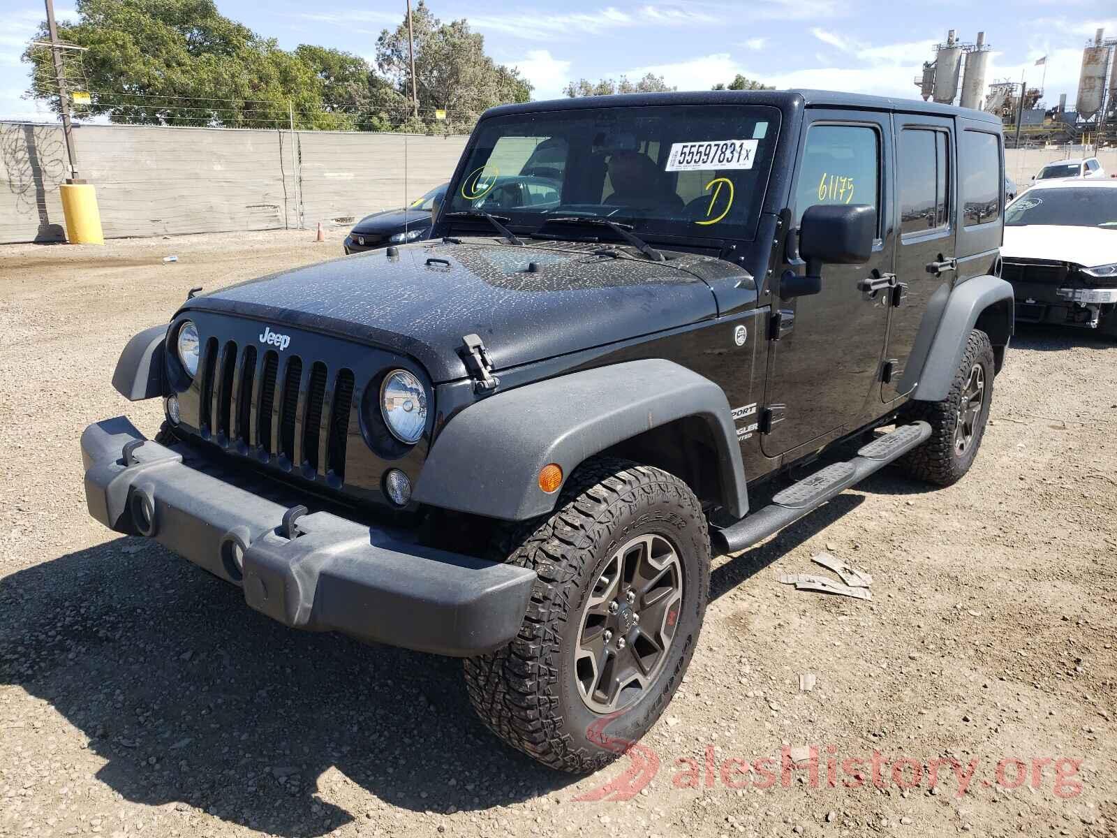 1C4BJWDG0HL717203 2017 JEEP WRANGLER