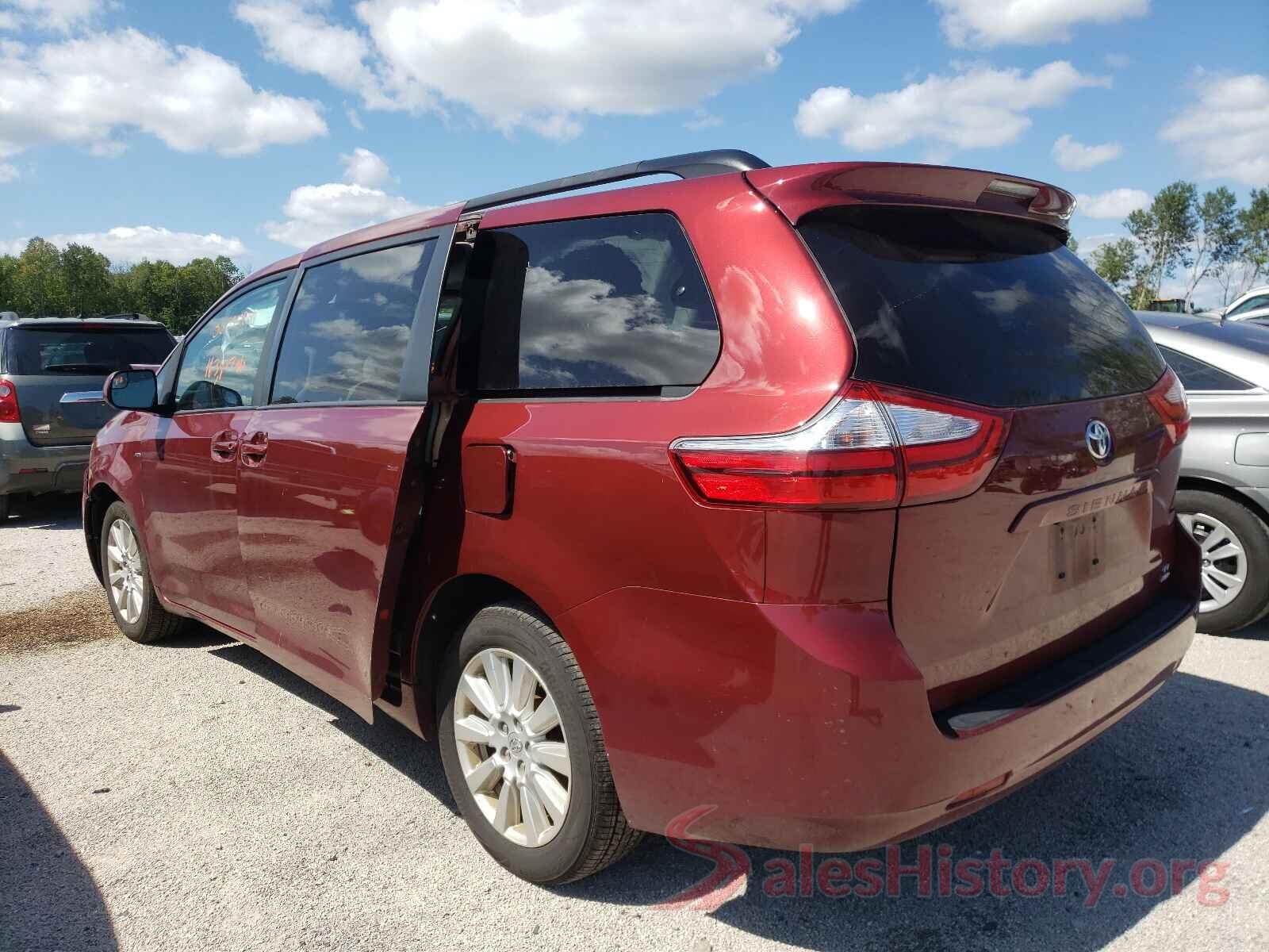 5TDJZ3DC3HS166828 2017 TOYOTA SIENNA