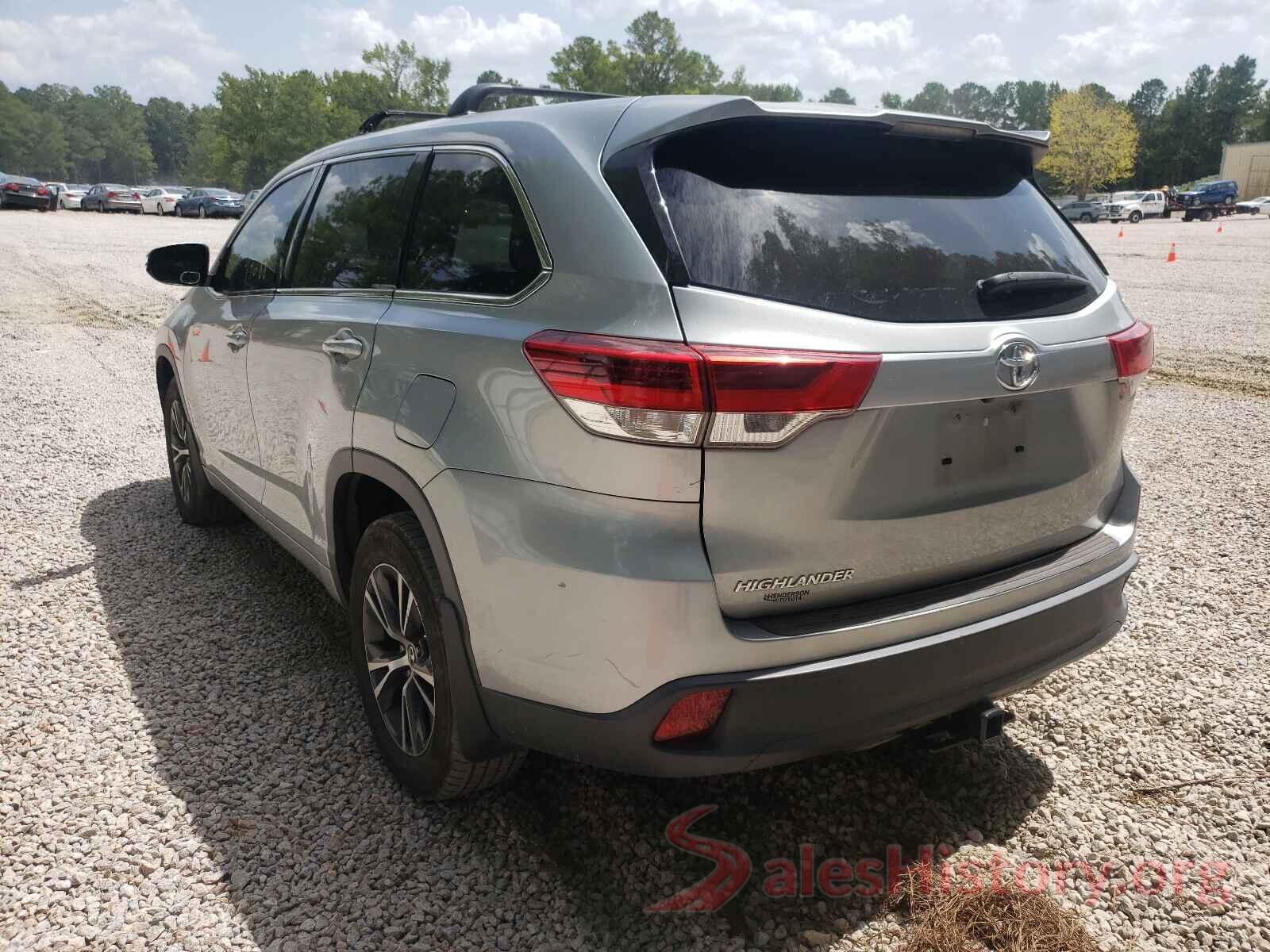 5TDZZRFH1JS238338 2018 TOYOTA HIGHLANDER