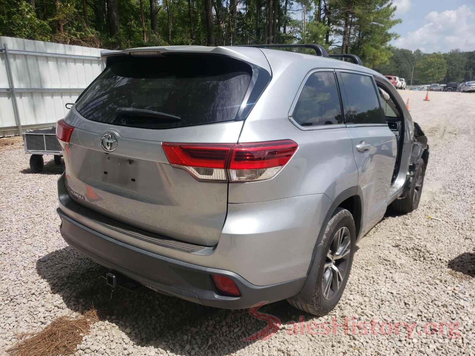 5TDZZRFH1JS238338 2018 TOYOTA HIGHLANDER