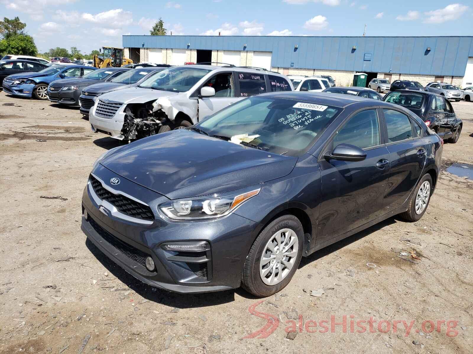 3KPF24AD4ME276675 2021 KIA FORTE