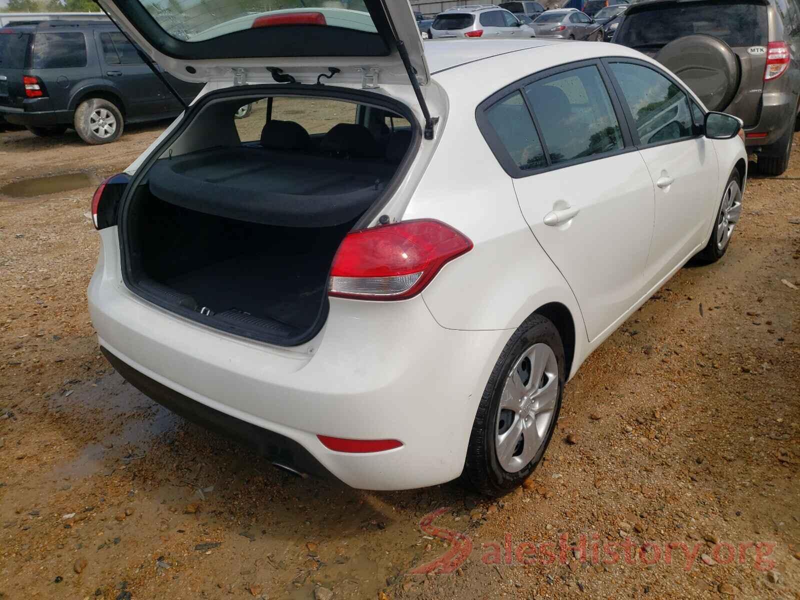 KNAFK5A8XG5591874 2016 KIA FORTE