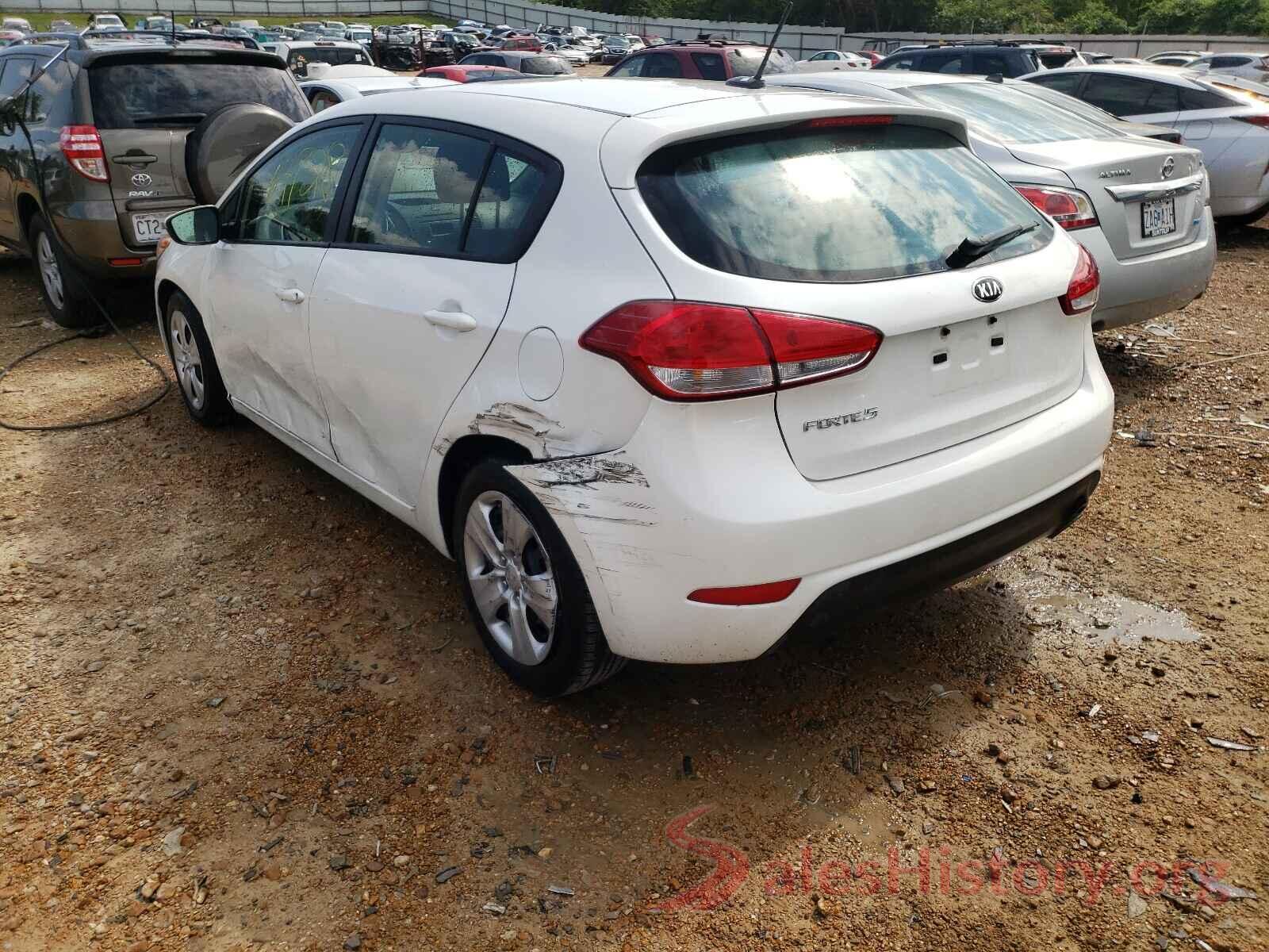 KNAFK5A8XG5591874 2016 KIA FORTE