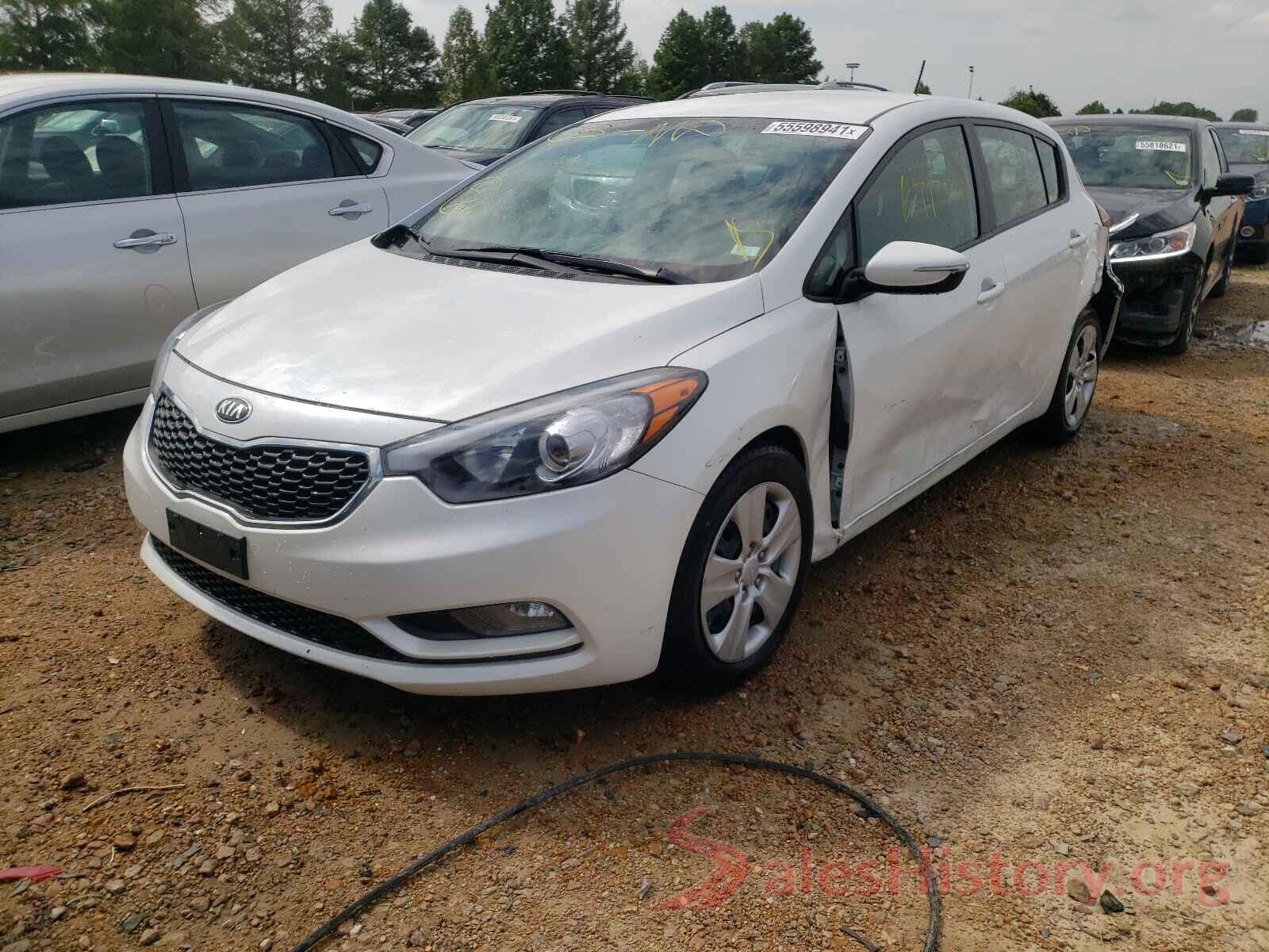 KNAFK5A8XG5591874 2016 KIA FORTE