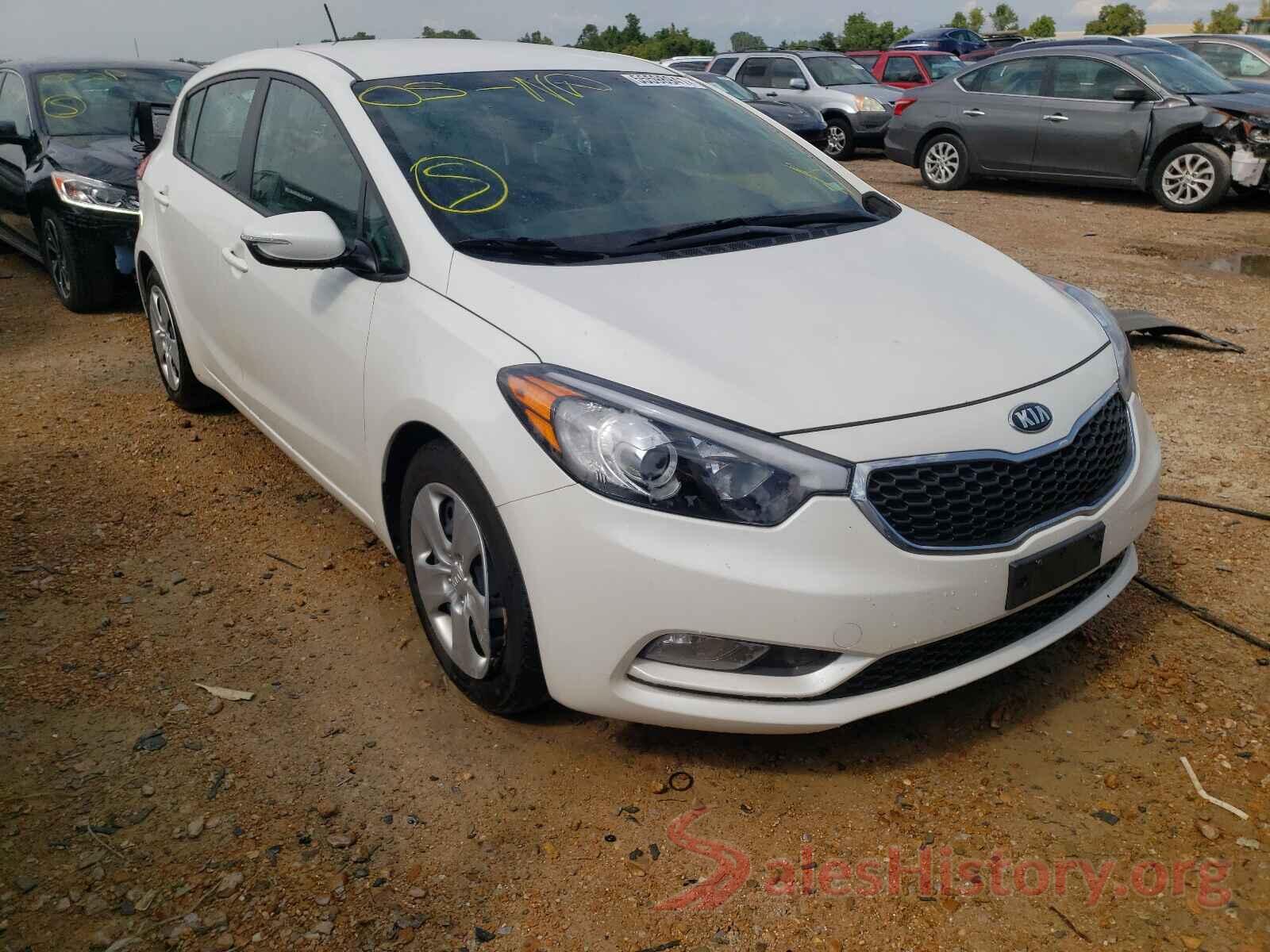 KNAFK5A8XG5591874 2016 KIA FORTE