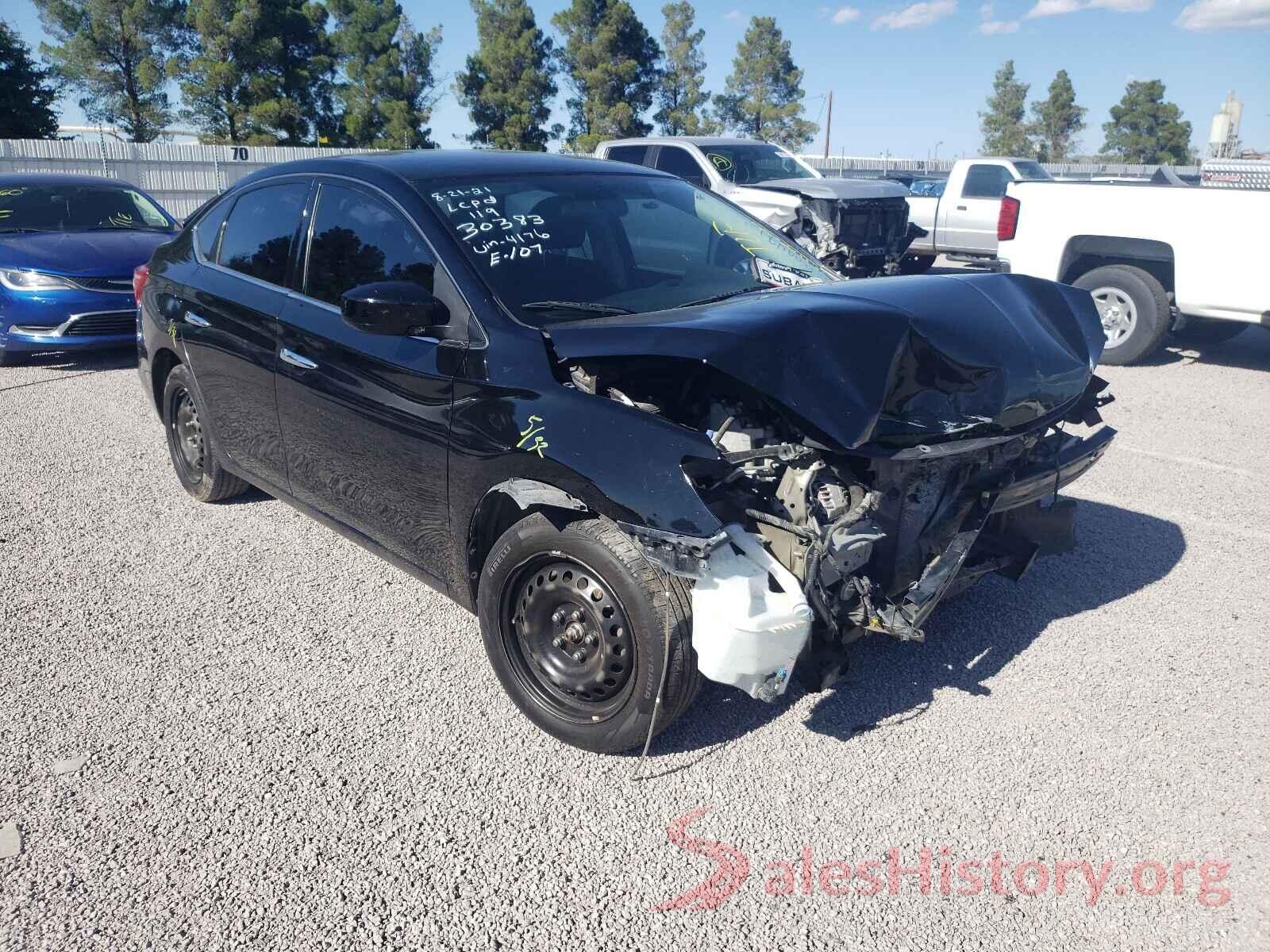 3N1AB7AP3HY294176 2017 NISSAN SENTRA