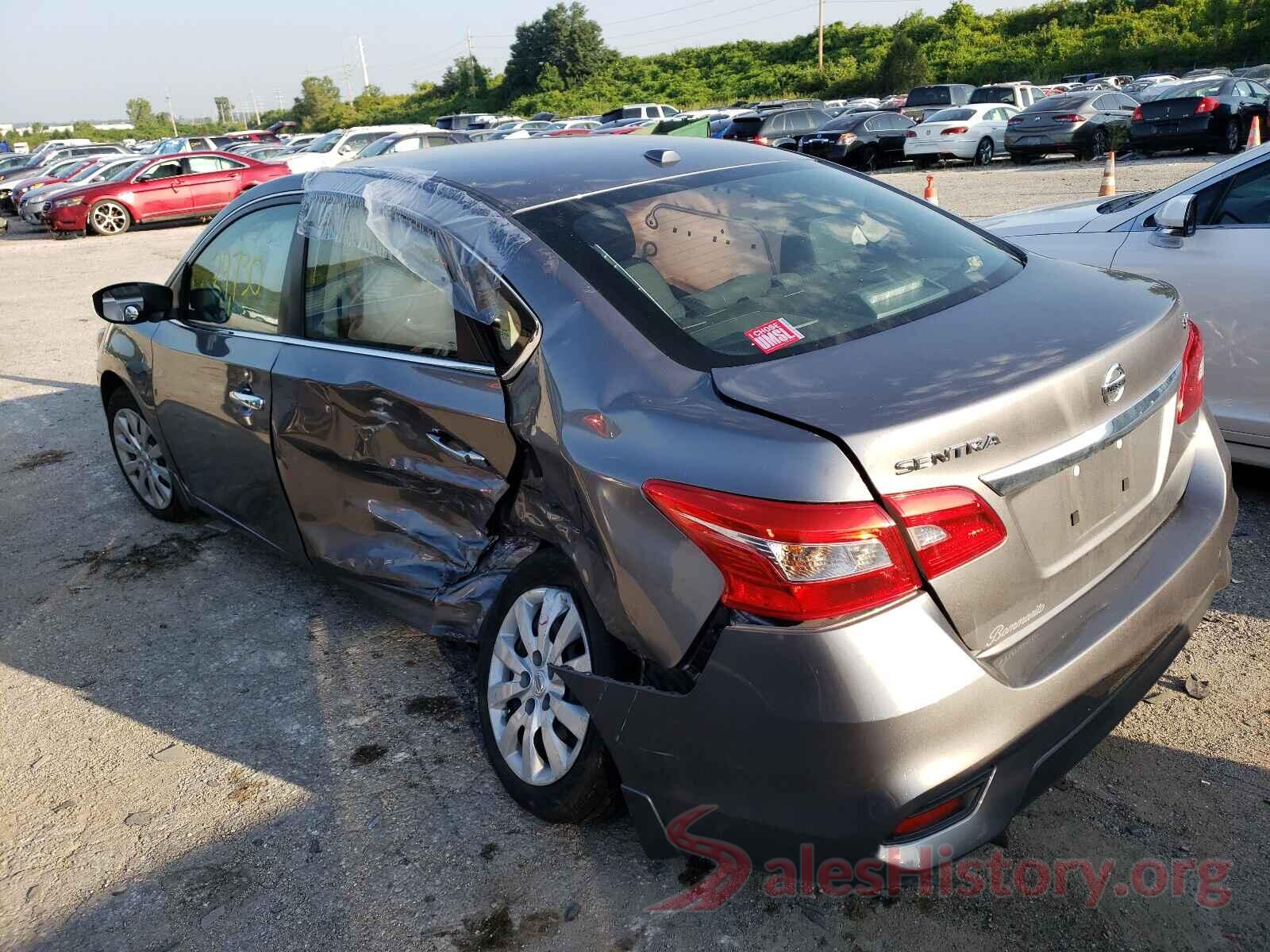 3N1AB7AP6HY305672 2017 NISSAN SENTRA