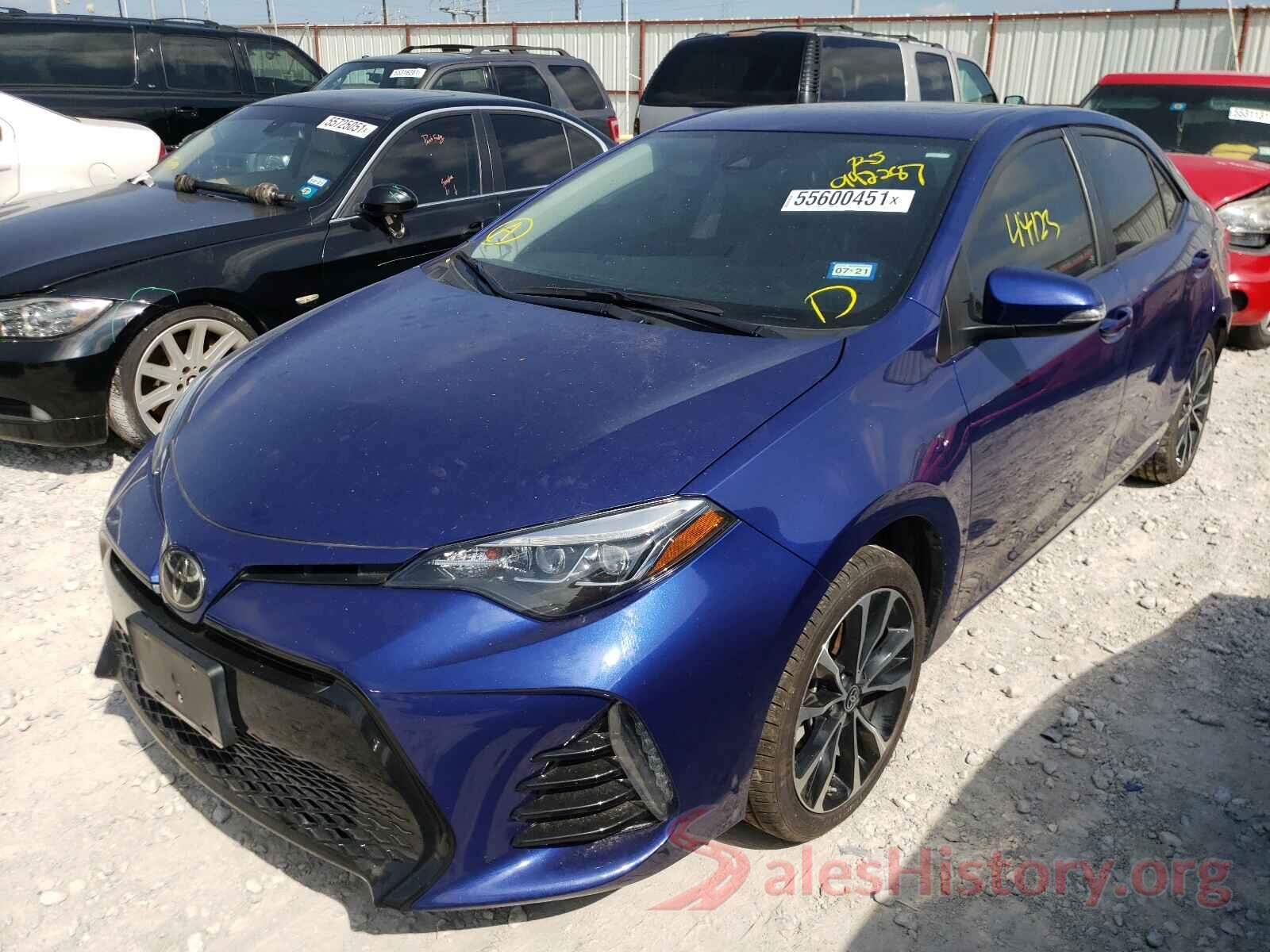 2T1BURHE5JC992287 2018 TOYOTA COROLLA