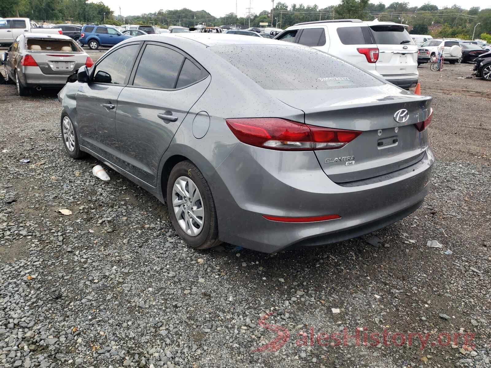 KMHD74LF9JU594839 2018 HYUNDAI ELANTRA