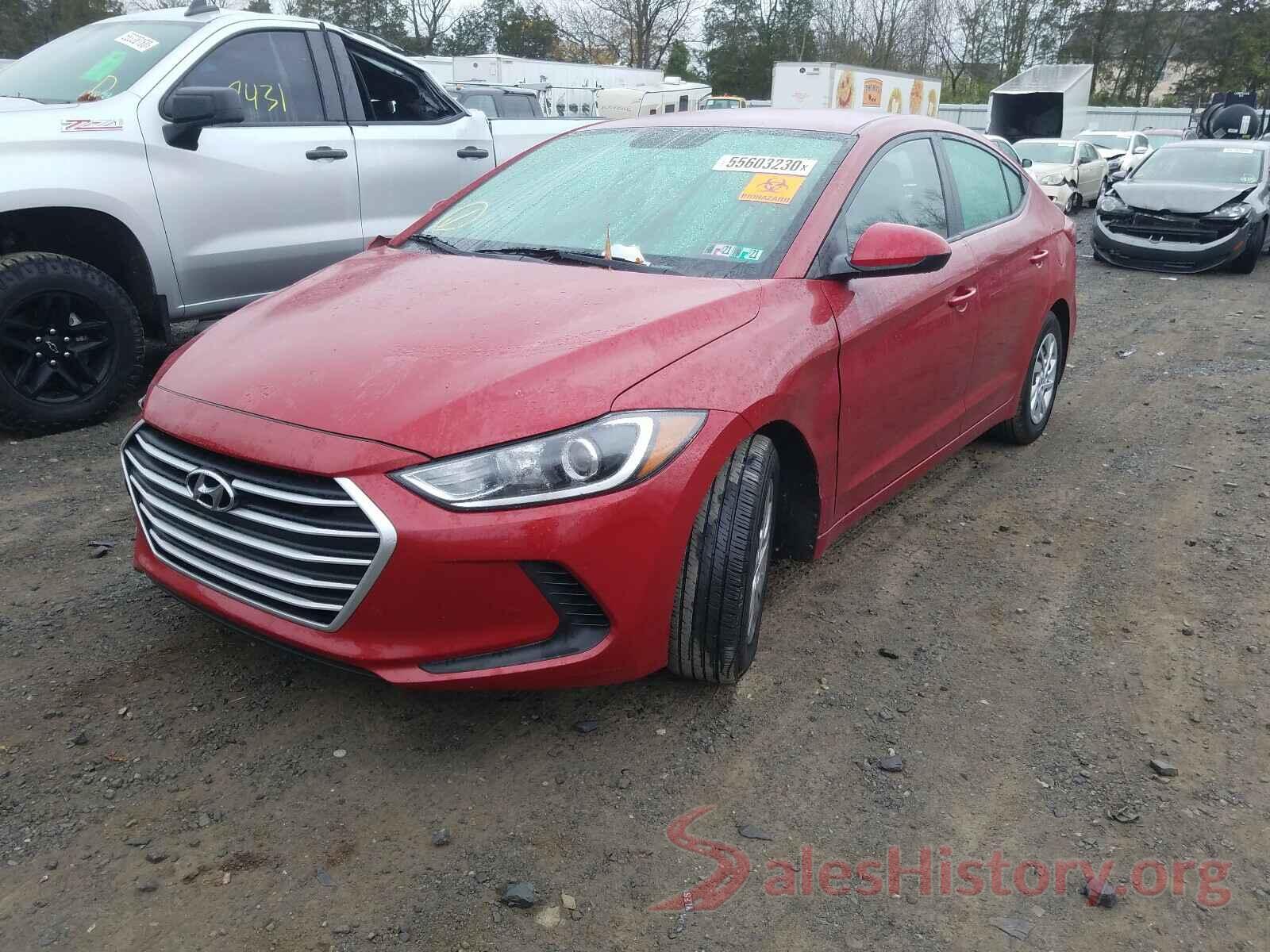 KMHD74LF6HU392129 2017 HYUNDAI ELANTRA