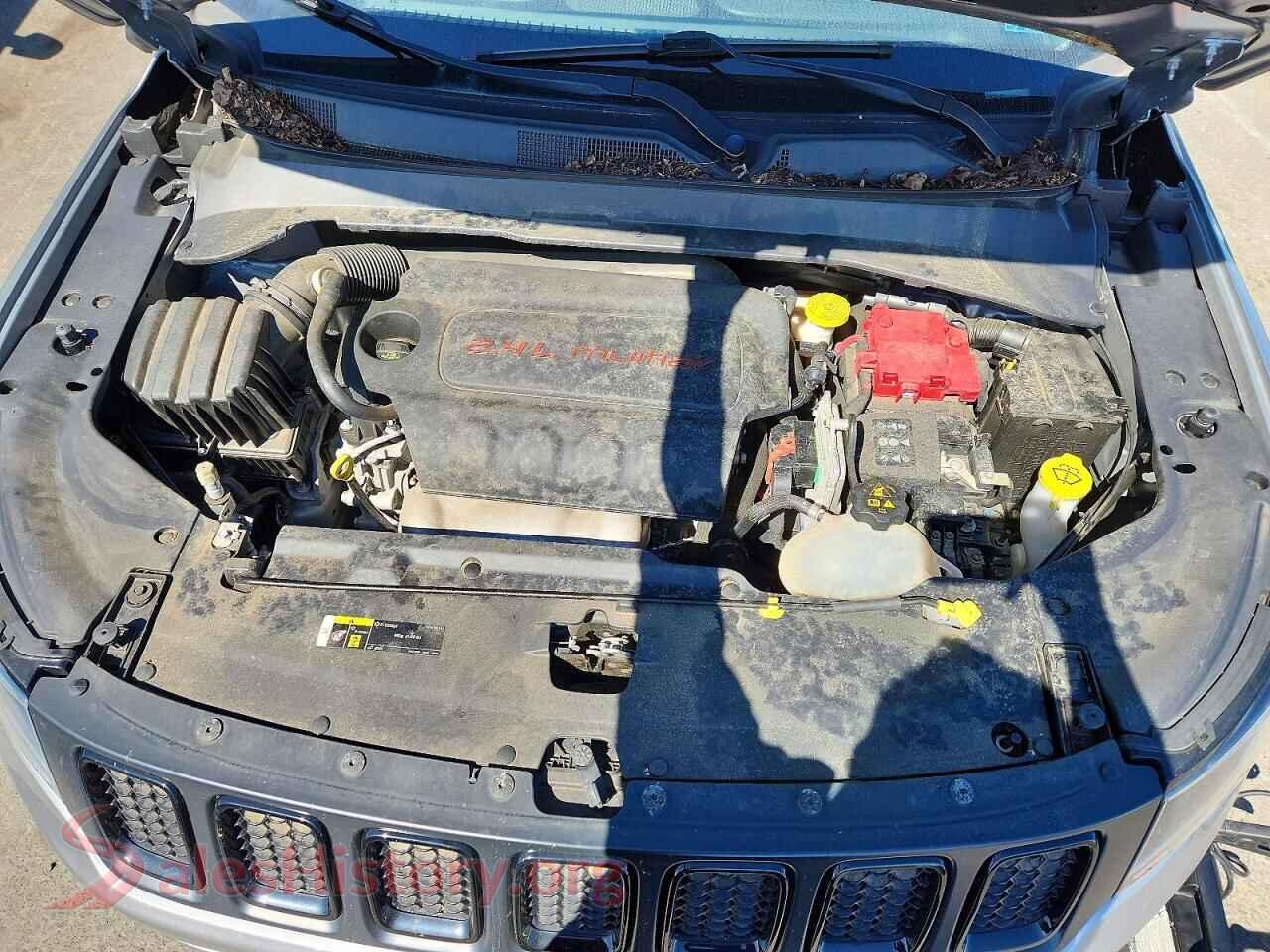 2020 JEEP COMPASS VIN 3C4NJDBB2LT150255, wheel and tire