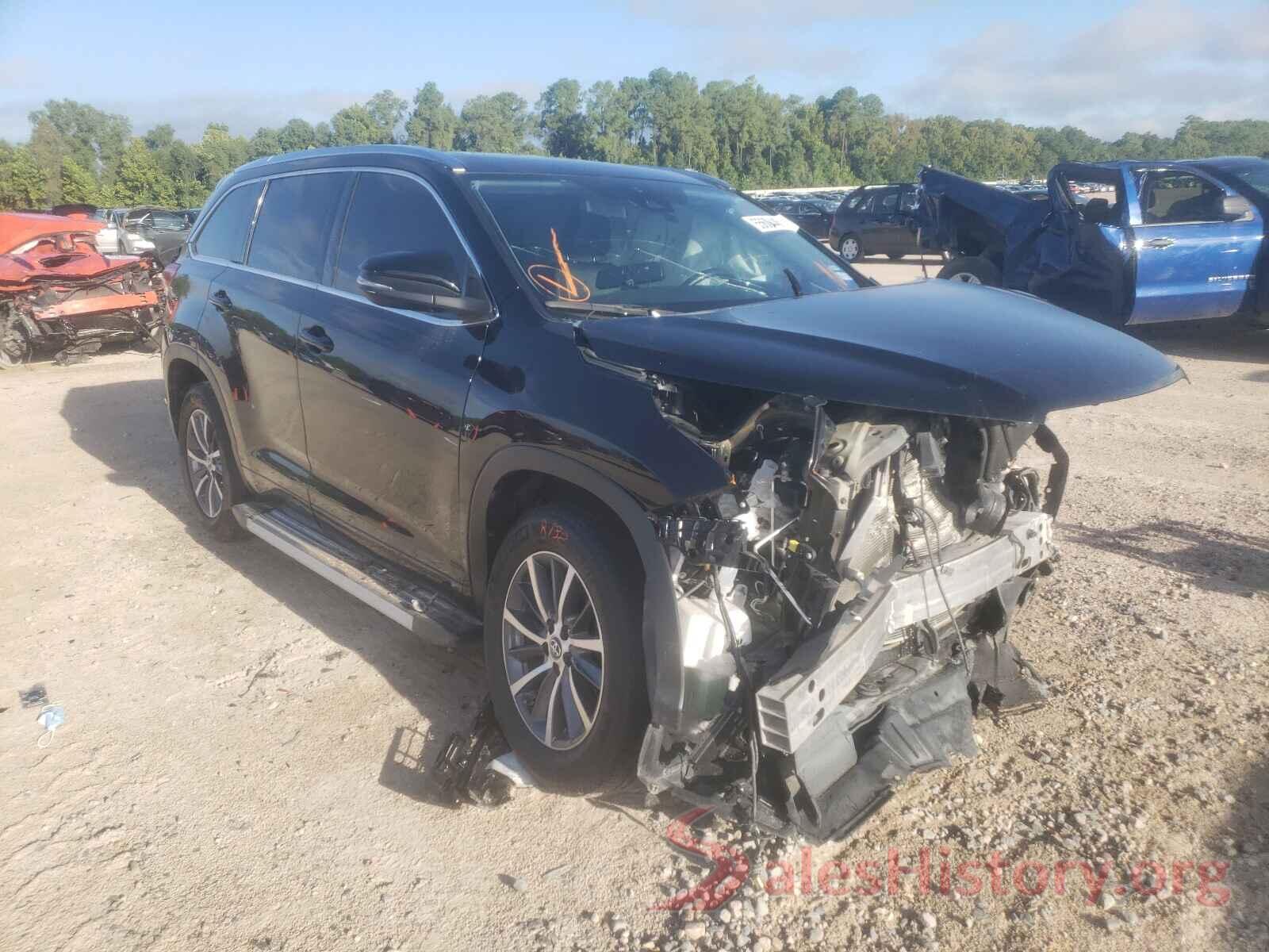 5TDKZRFH2JS544515 2018 TOYOTA HIGHLANDER