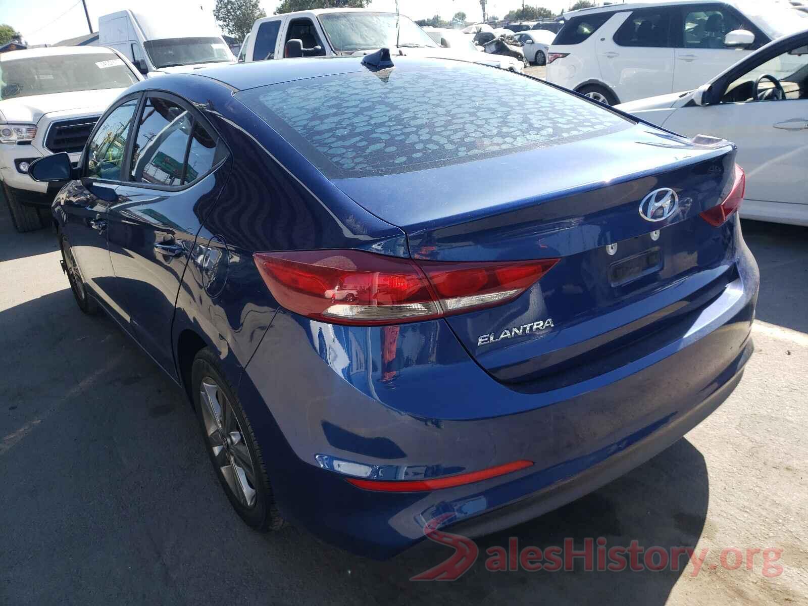 5NPD84LF9HH142167 2017 HYUNDAI ELANTRA