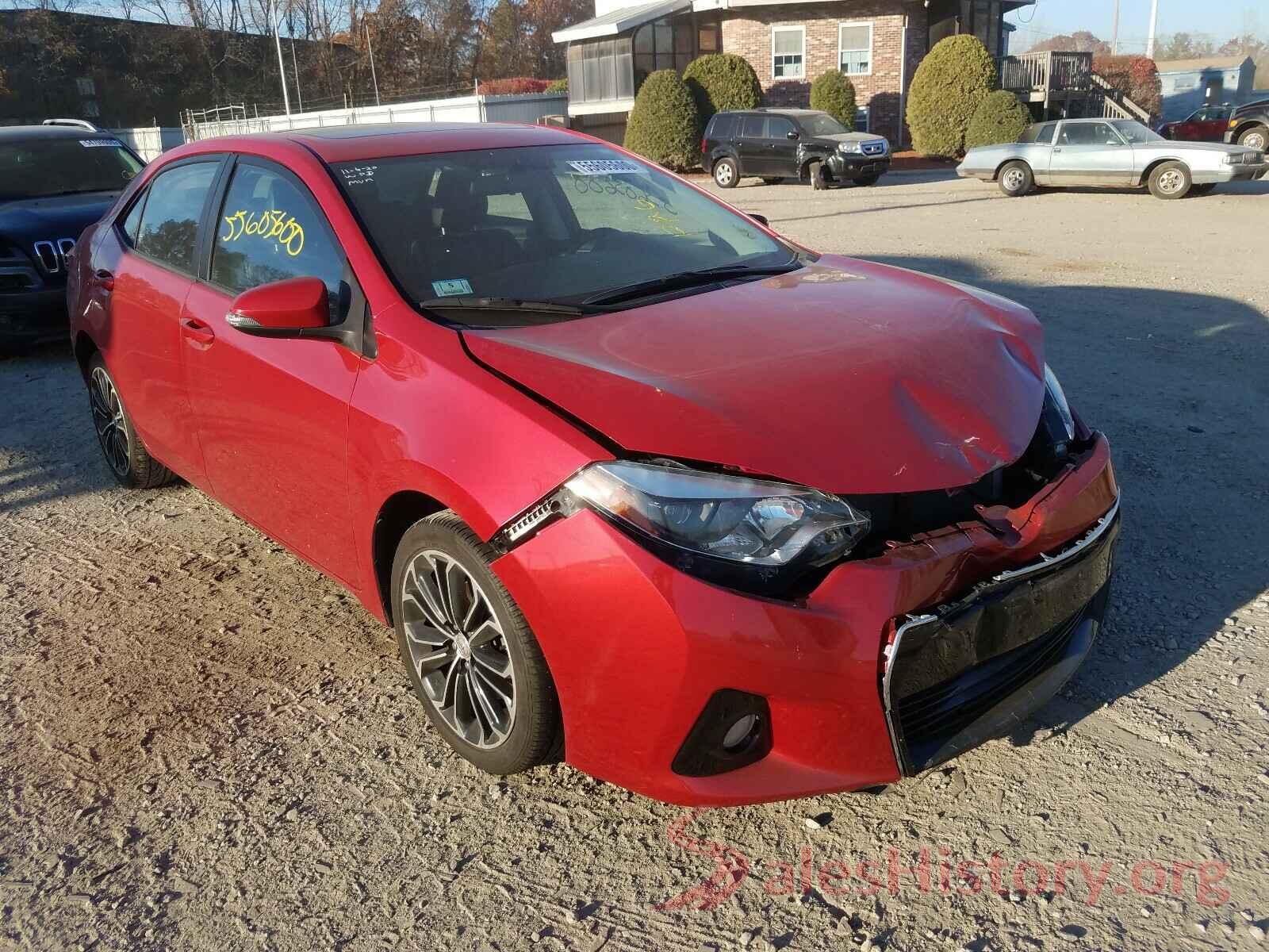 2T1BURHE6GC574670 2016 TOYOTA COROLLA