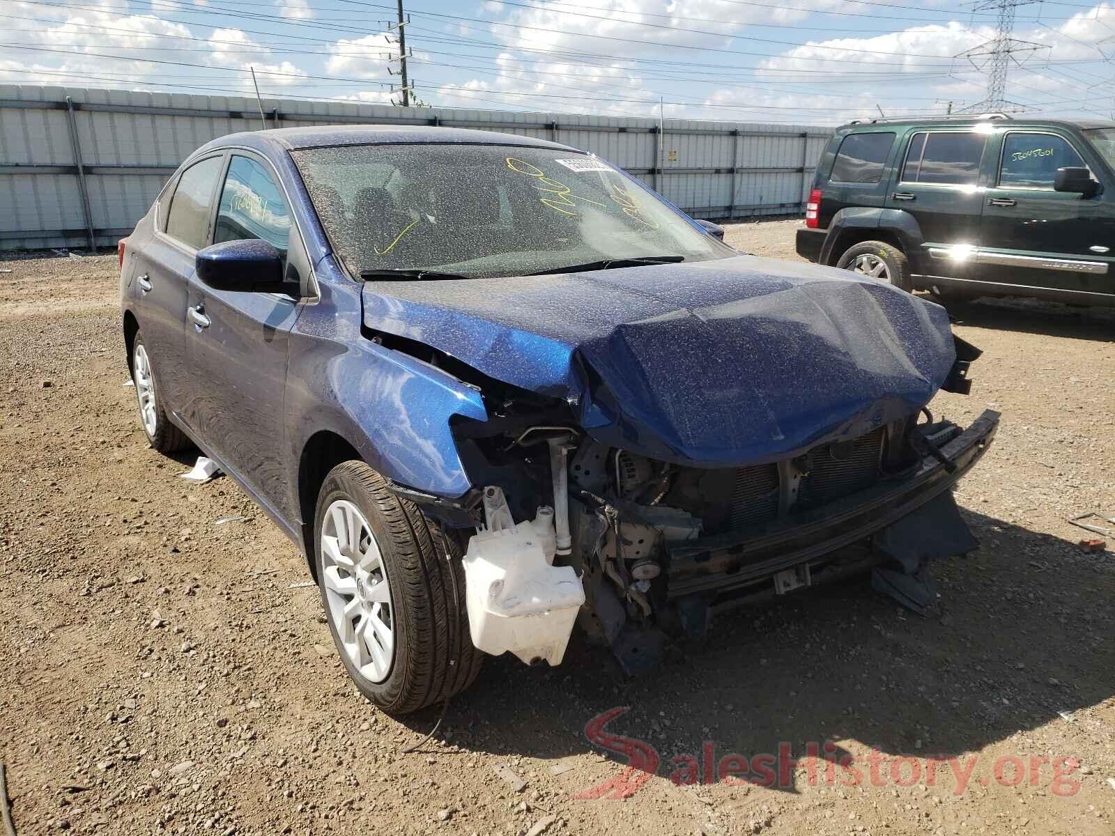 3N1AB7AP7HY383524 2017 NISSAN SENTRA