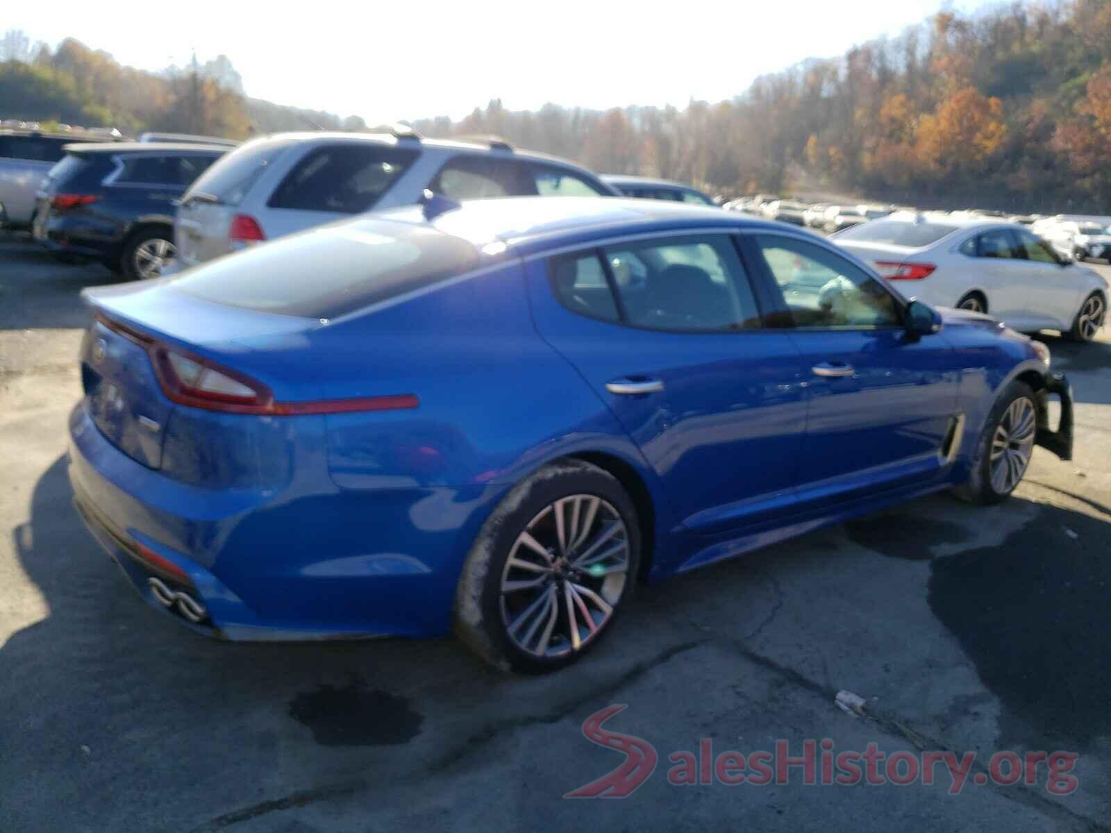 KNAE25LAXK6058485 2019 KIA STINGER