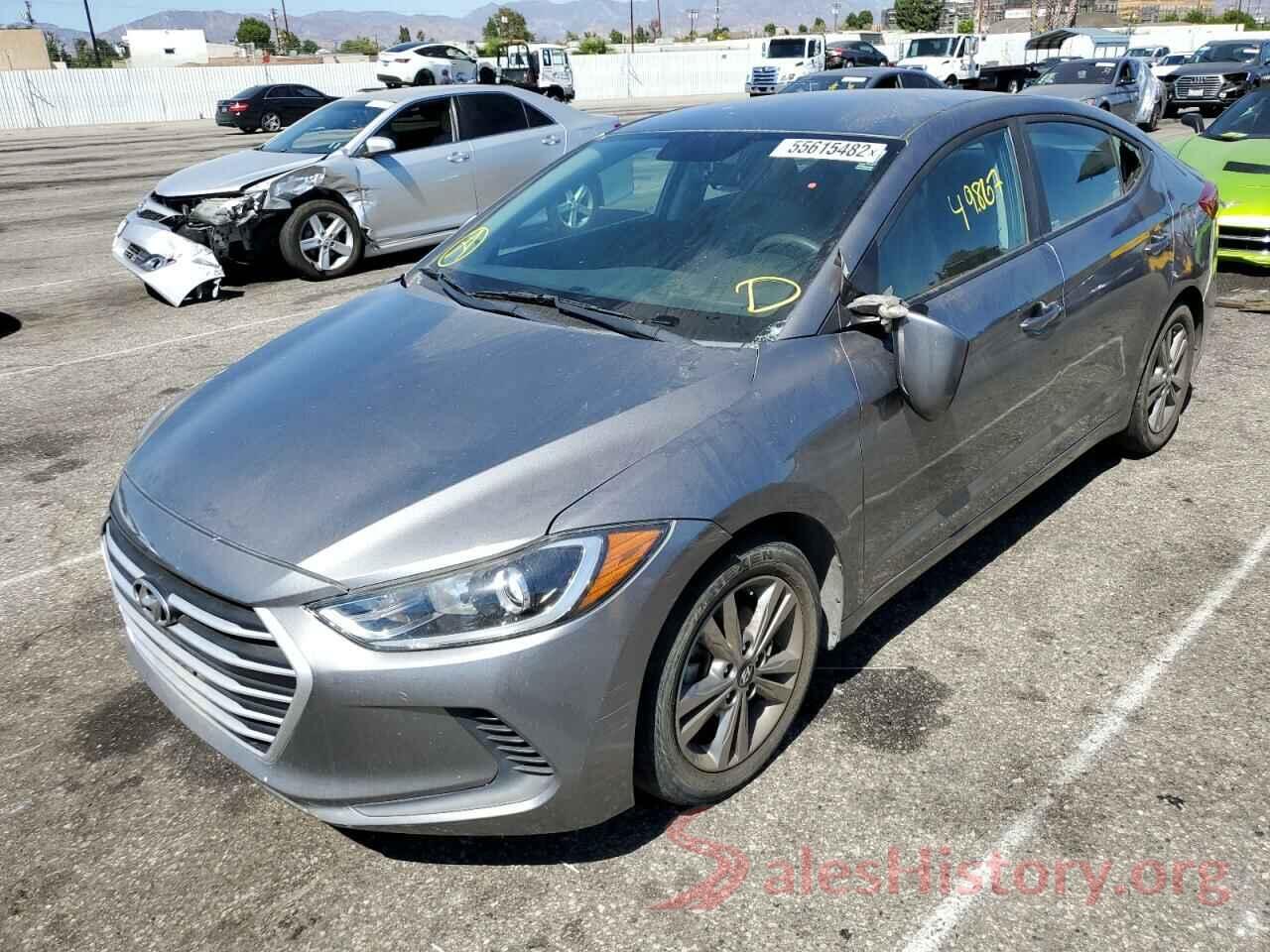 5NPD84LF3JH324954 2018 HYUNDAI ELANTRA