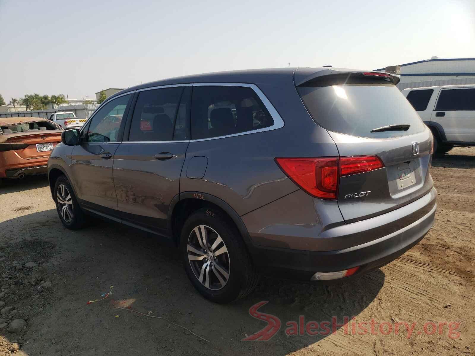 5FNYF5H50GB005080 2016 HONDA PILOT